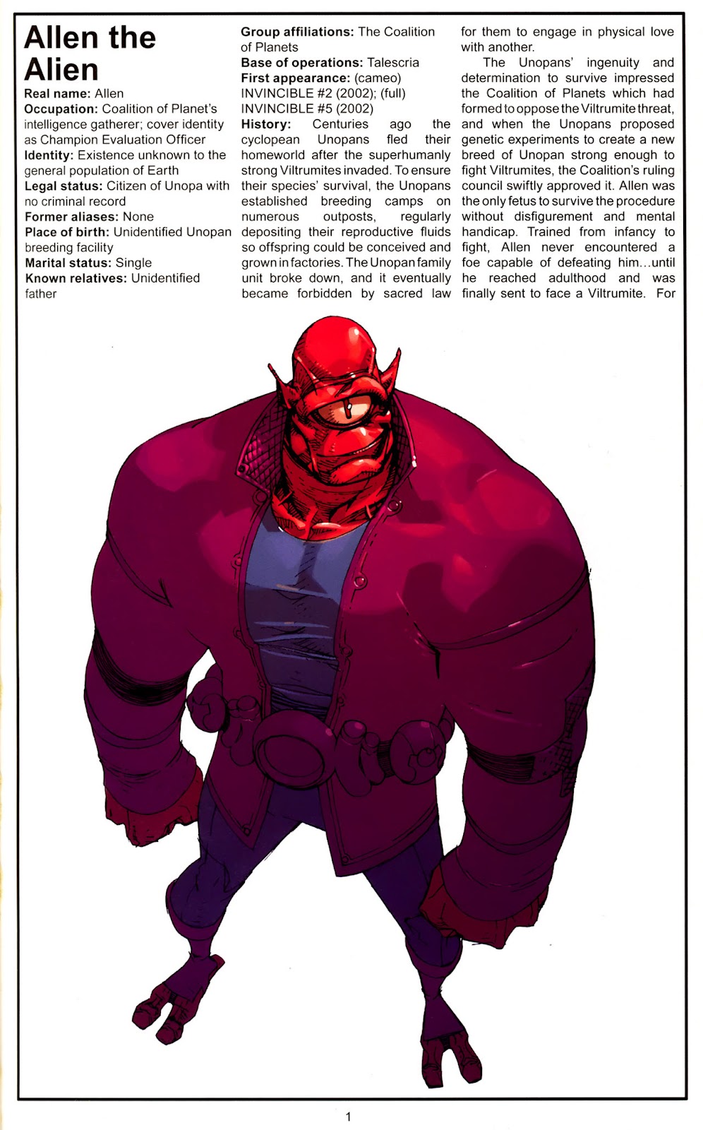 The Official Handbook of the Invincible Universe issue 1 - Page 3