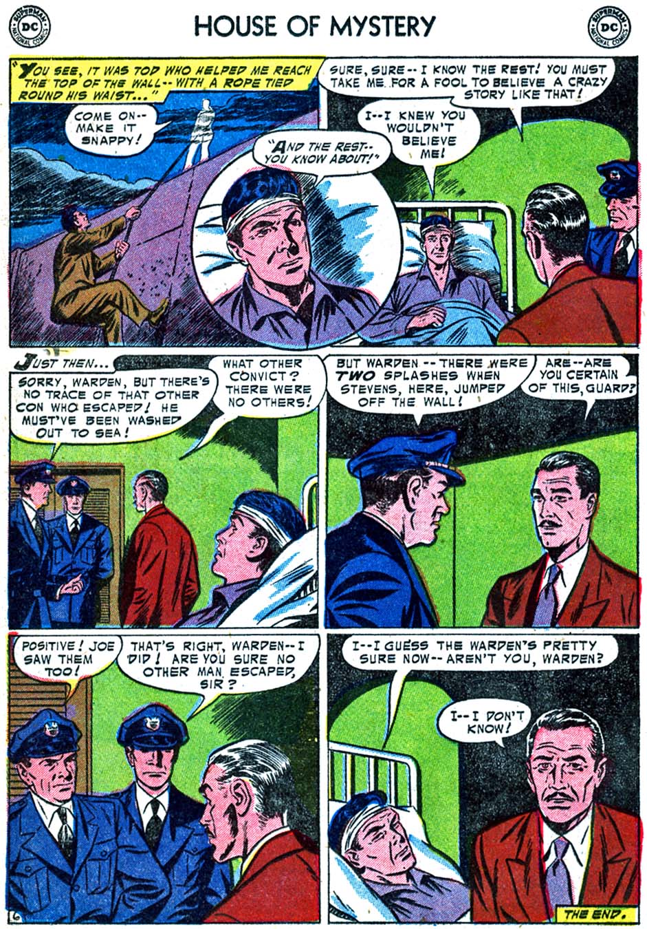 Read online House of Mystery (1951) comic -  Issue #32 - 16