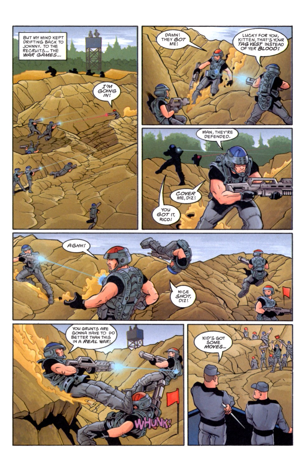 Read online Starship Troopers comic -  Issue #1 - 17