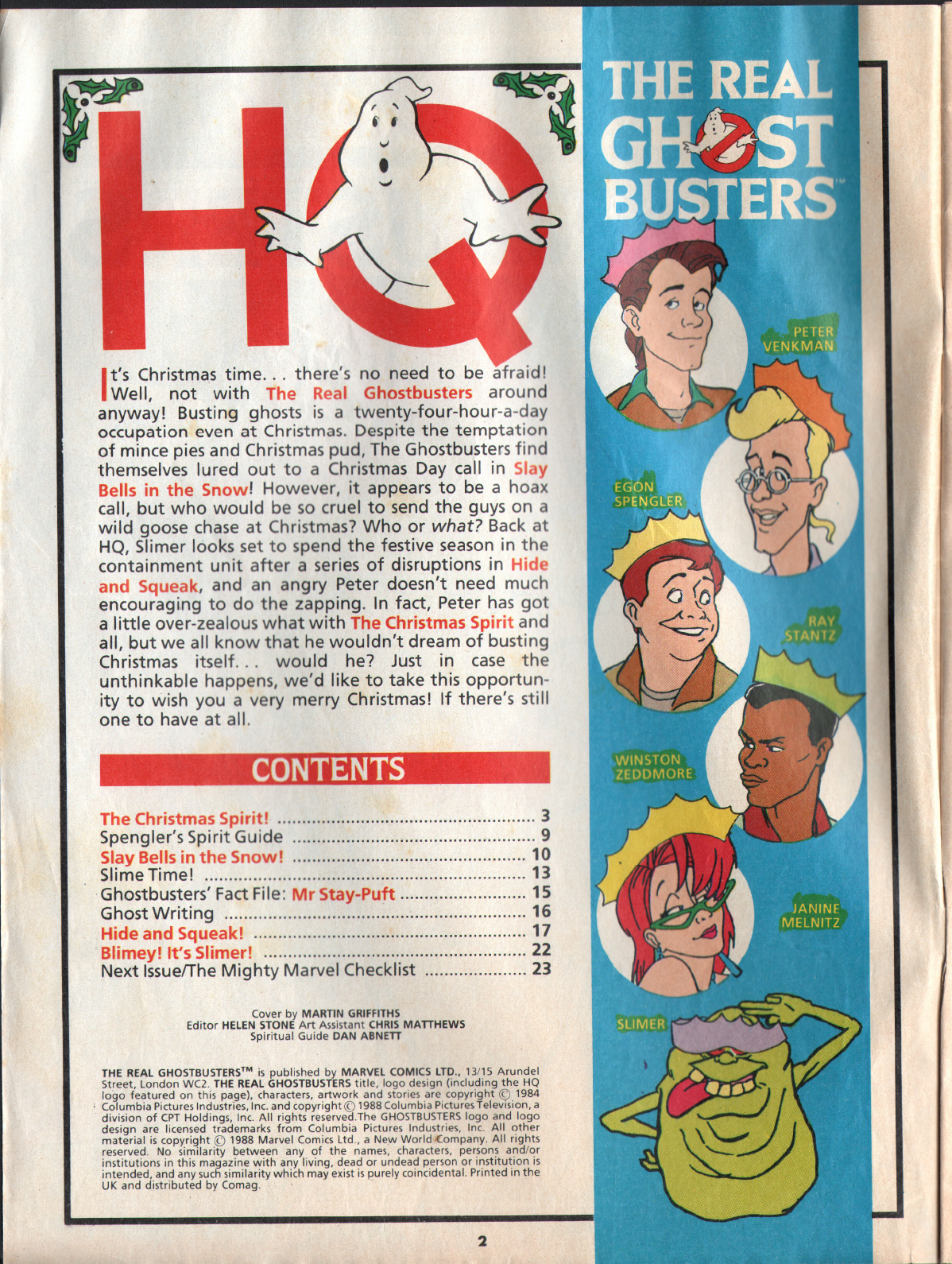 Read online The Real Ghostbusters comic -  Issue #29 - 2