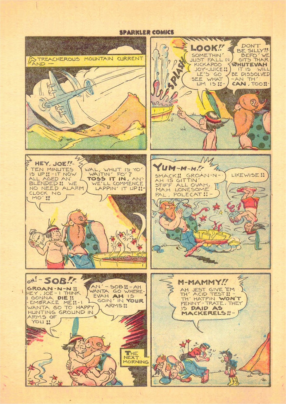 Read online Sparkler Comics comic -  Issue #76 - 14