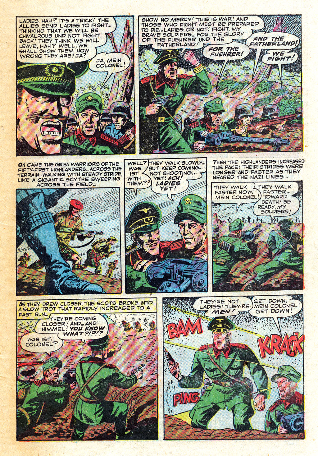 Read online War Action comic -  Issue #14 - 25