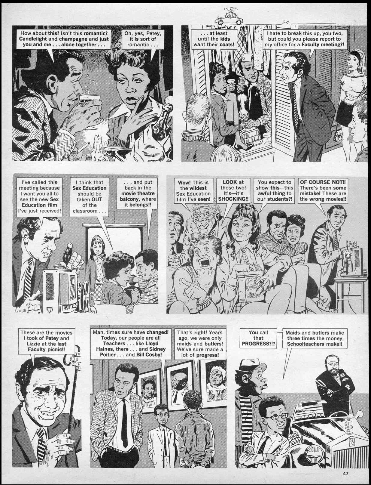 Read online MAD comic -  Issue #136 - 49