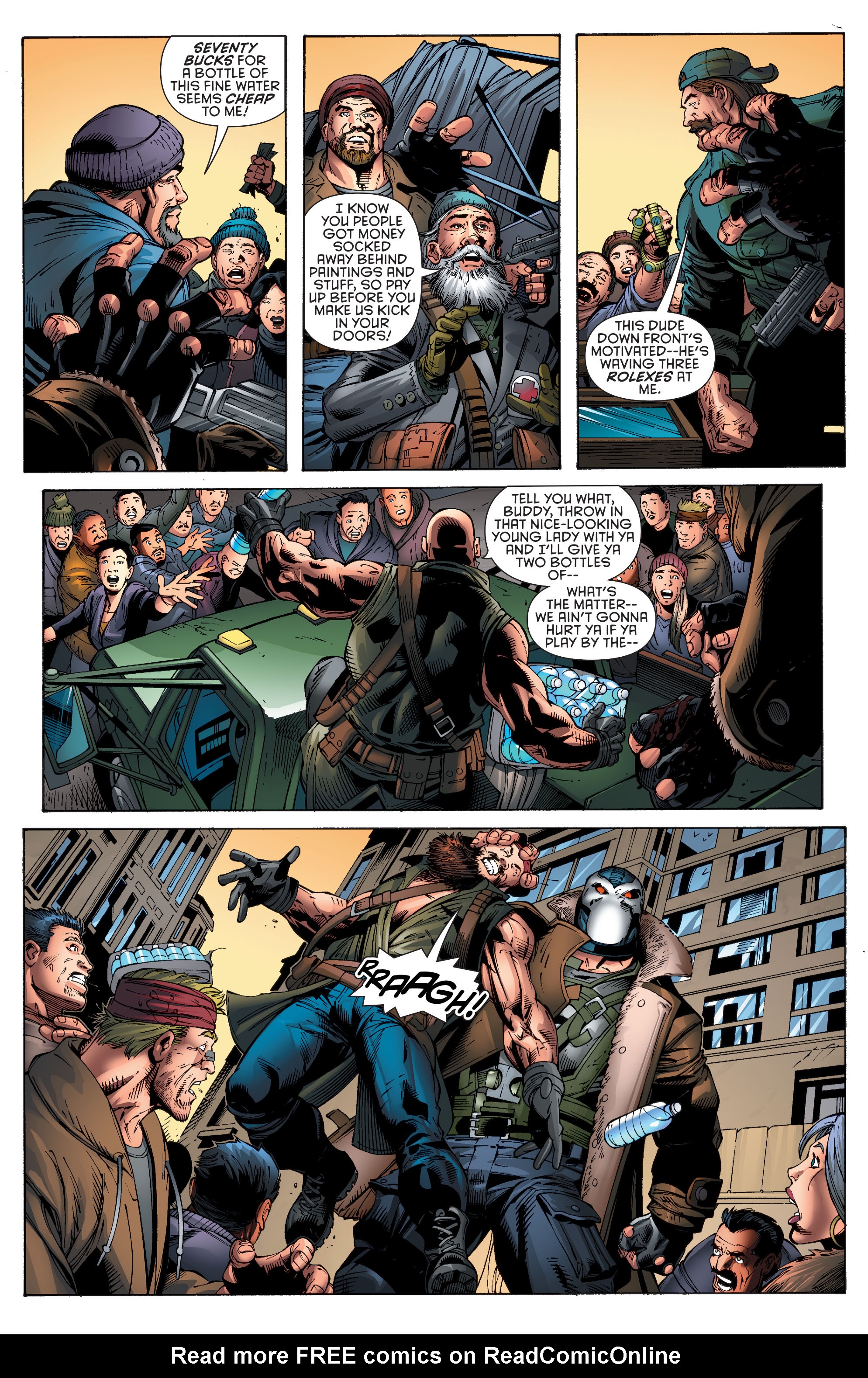 Read online Forever Evil Aftermath: Batman vs. Bane comic -  Issue # Full - 6