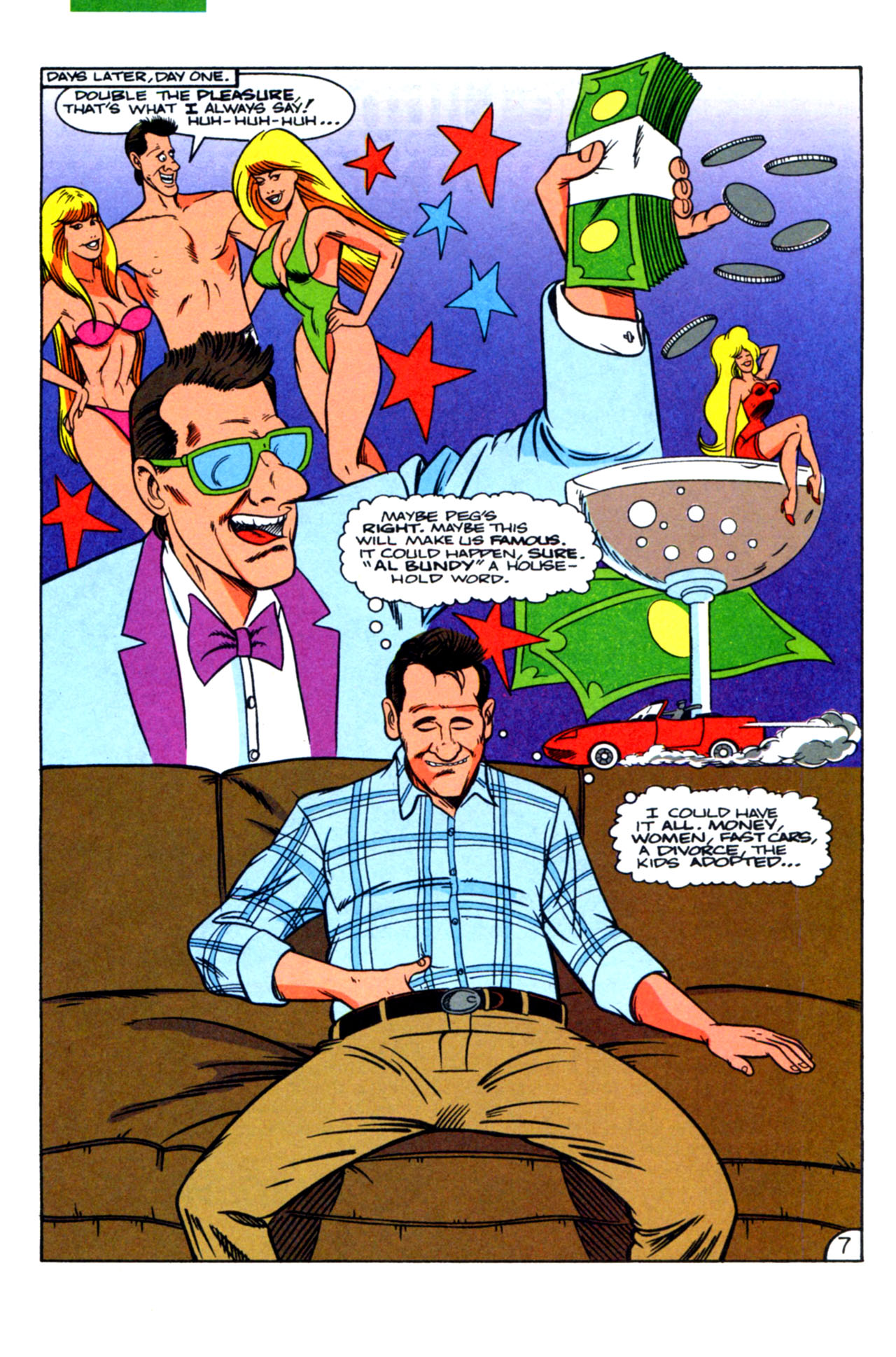 Read online Married... with Children (1990) comic -  Issue #1 - 10