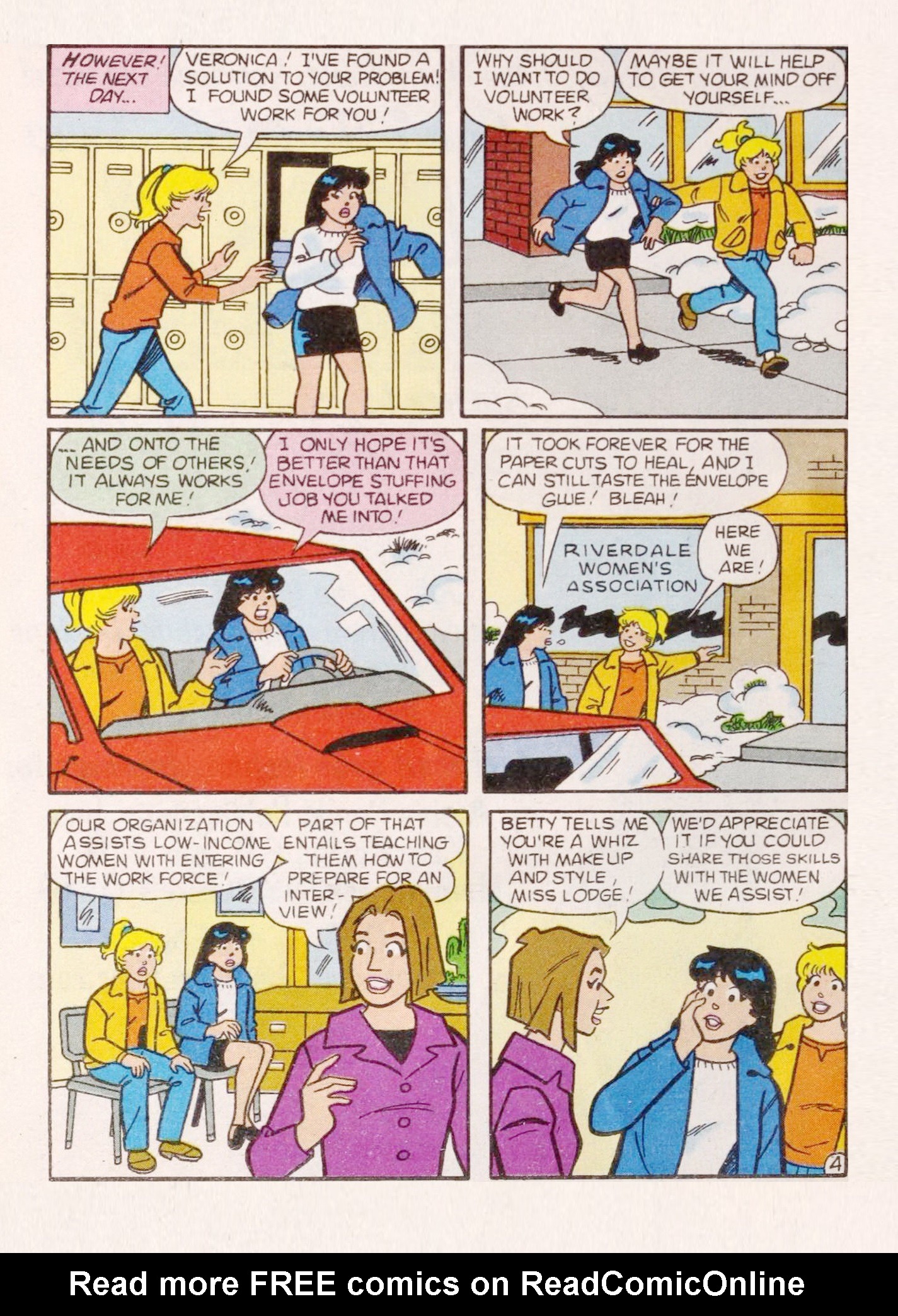 Read online Betty and Veronica Digest Magazine comic -  Issue #172 - 64
