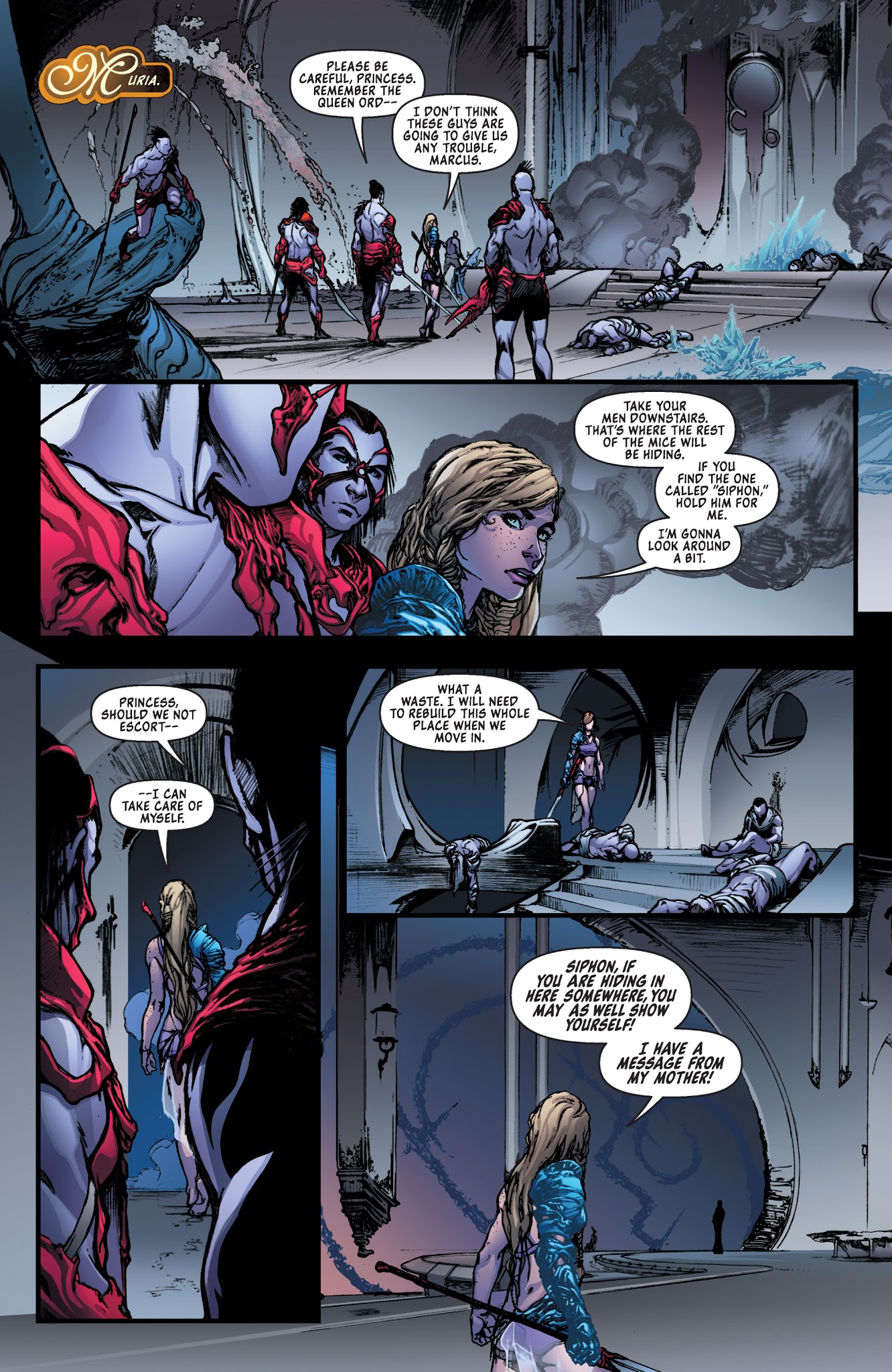 Read online Michael Turner's Fathom (2013) comic -  Issue #7 - 20