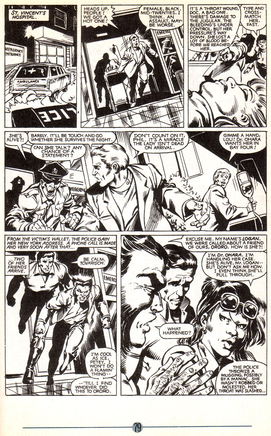 Read online Marvel Chillers: Blood Storm comic -  Issue # Full - 81