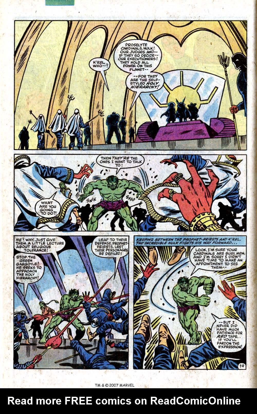 Read online The Incredible Hulk (1968) comic -  Issue # _Annual 1983 - 20