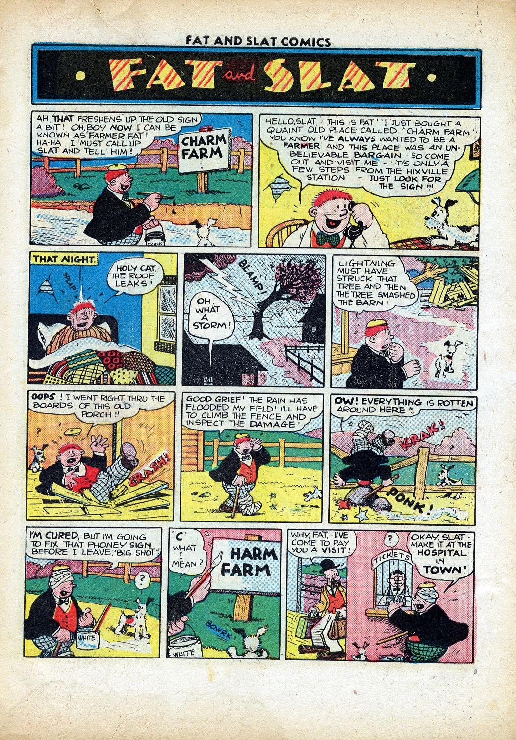 Read online Fat and Slat comic -  Issue #2 - 6