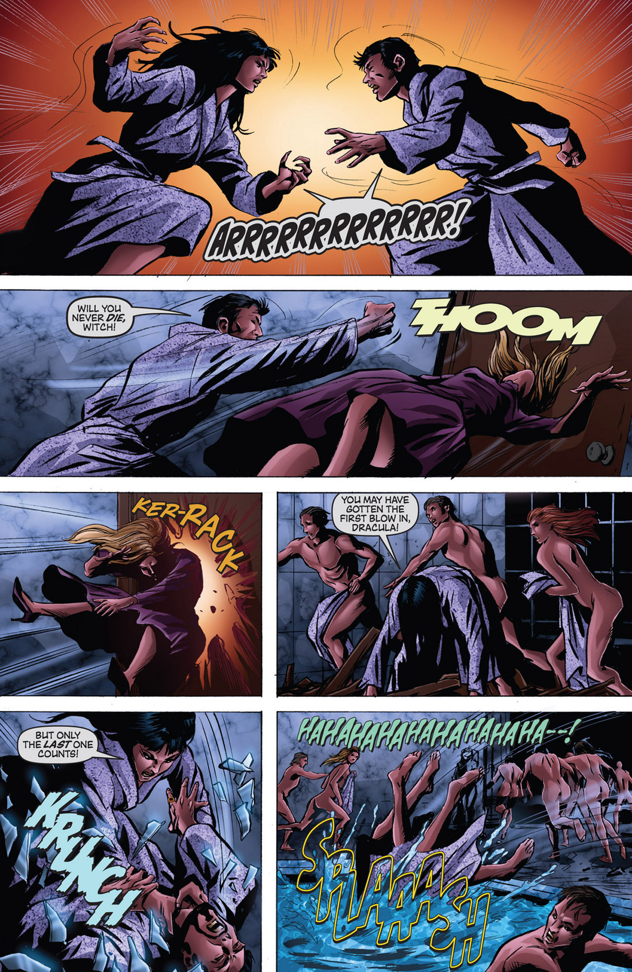 Read online Dark Shadows/Vampirella comic -  Issue #3 - 21