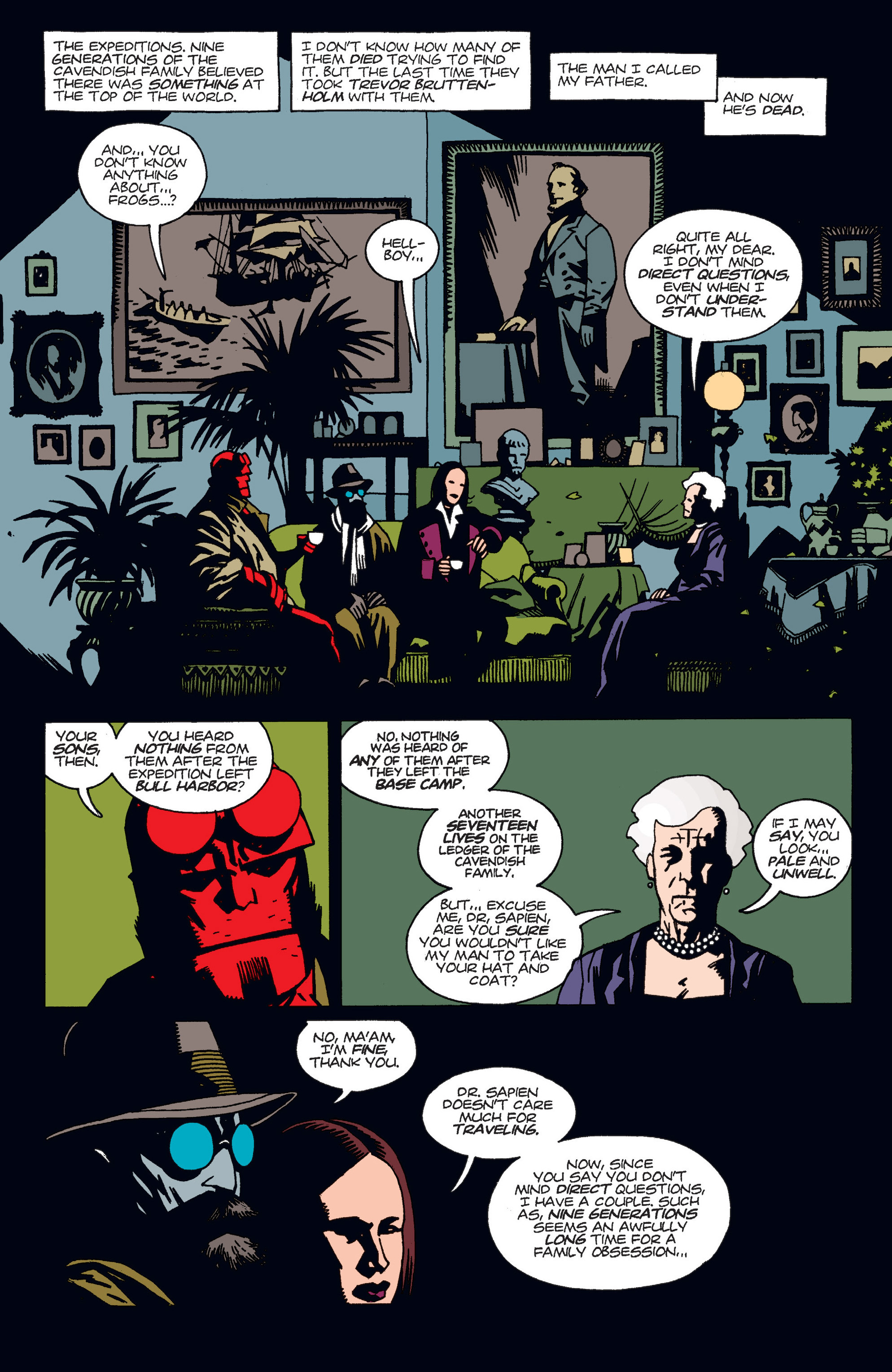 Read online Hellboy comic -  Issue #1 - 39