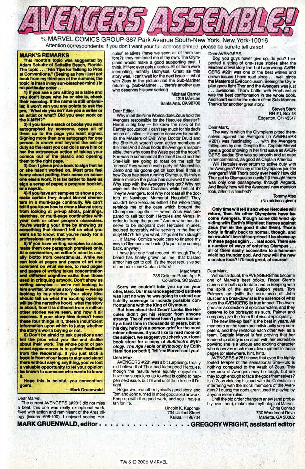 Read online The Avengers (1963) comic -  Issue #287 - 33