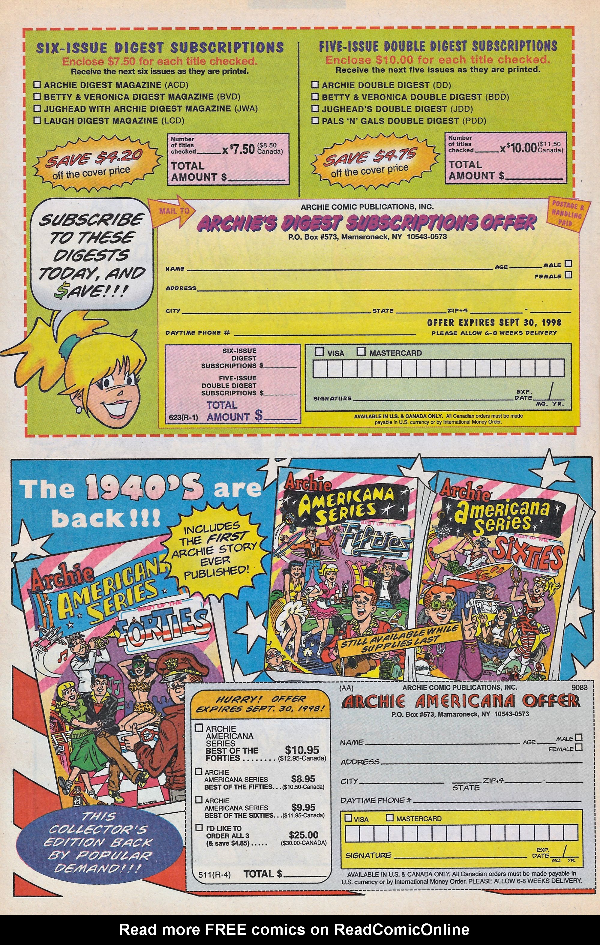 Read online Betty And Veronica: Summer Fun (1994) comic -  Issue #5 - 44