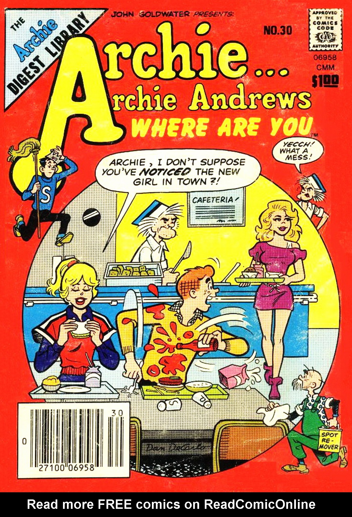 Read online Archie...Archie Andrews, Where Are You? Digest Magazine comic -  Issue #30 - 1