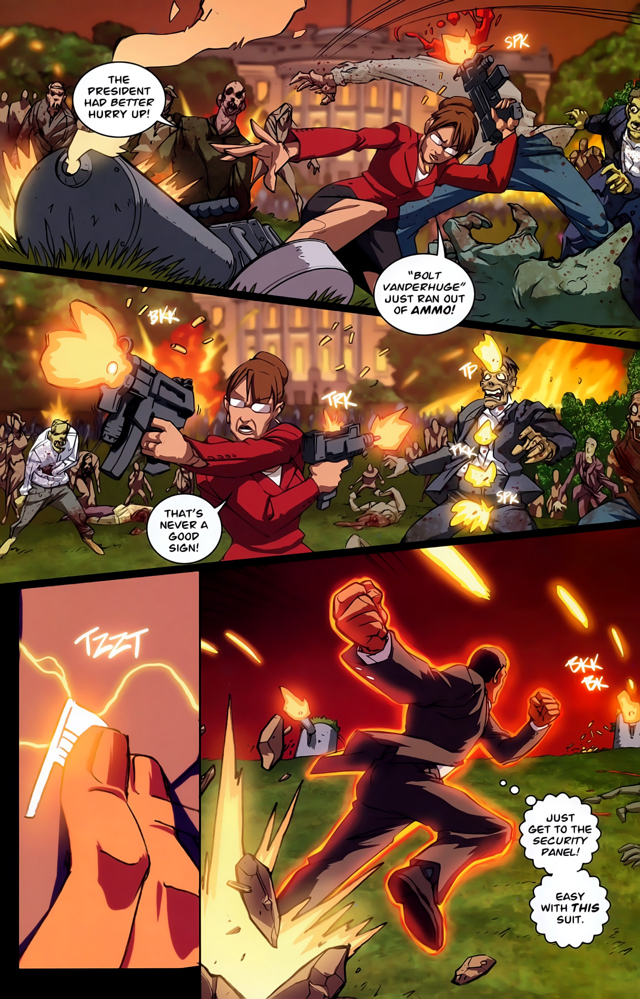 Read online President Evil comic -  Issue #1 - 24