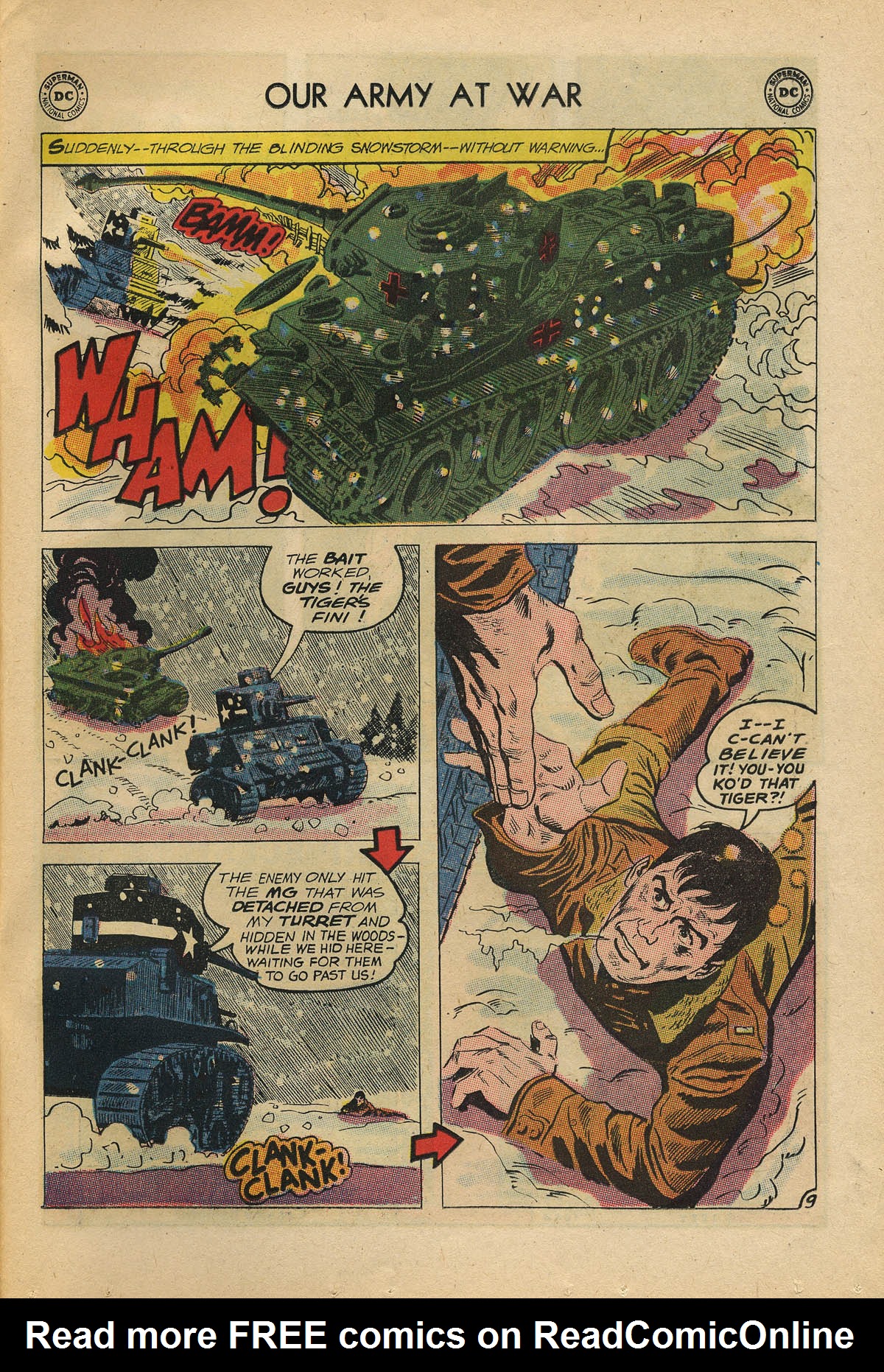 Read online Our Army at War (1952) comic -  Issue #134 - 31