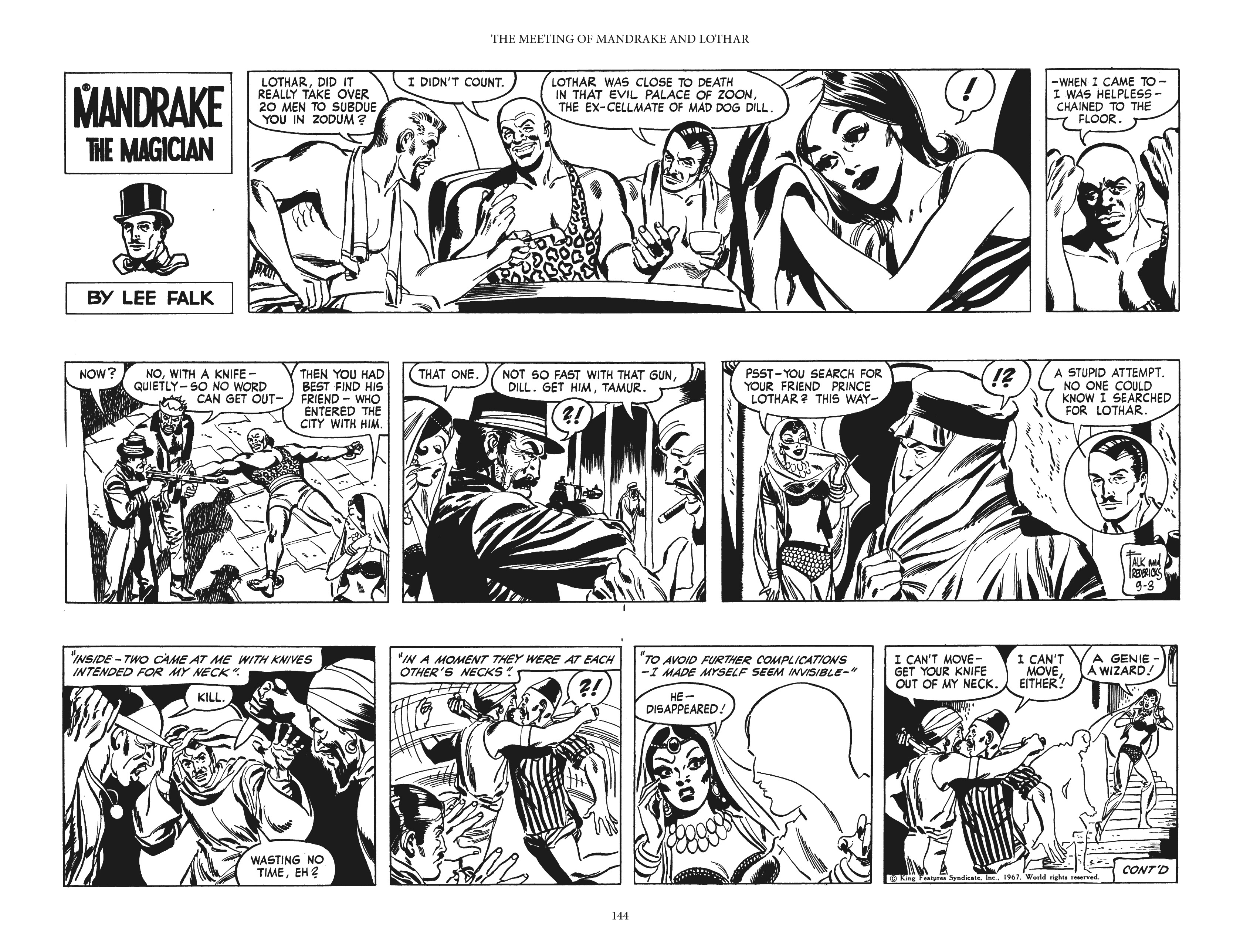 Read online Mandrake the Magician: The Fred Fredricks Sundays comic -  Issue # TPB (Part 2) - 45