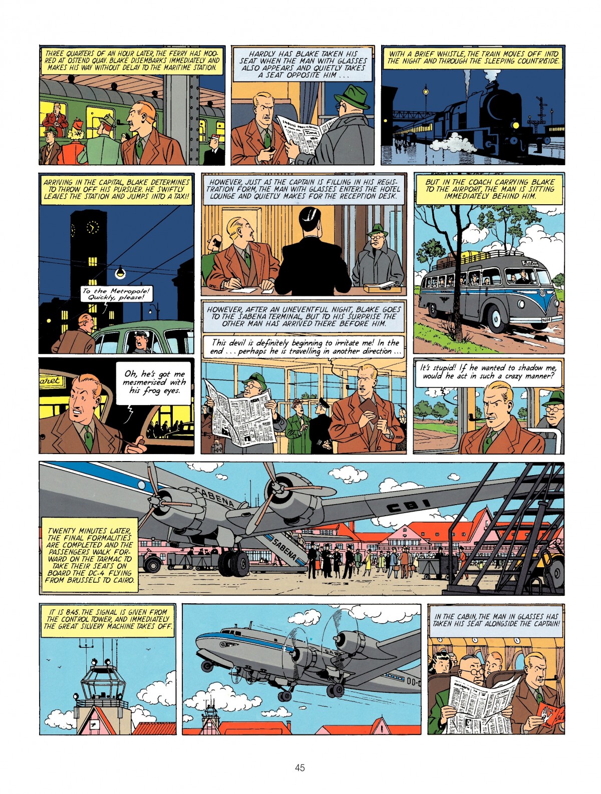 Read online Blake & Mortimer comic -  Issue #2 - 47
