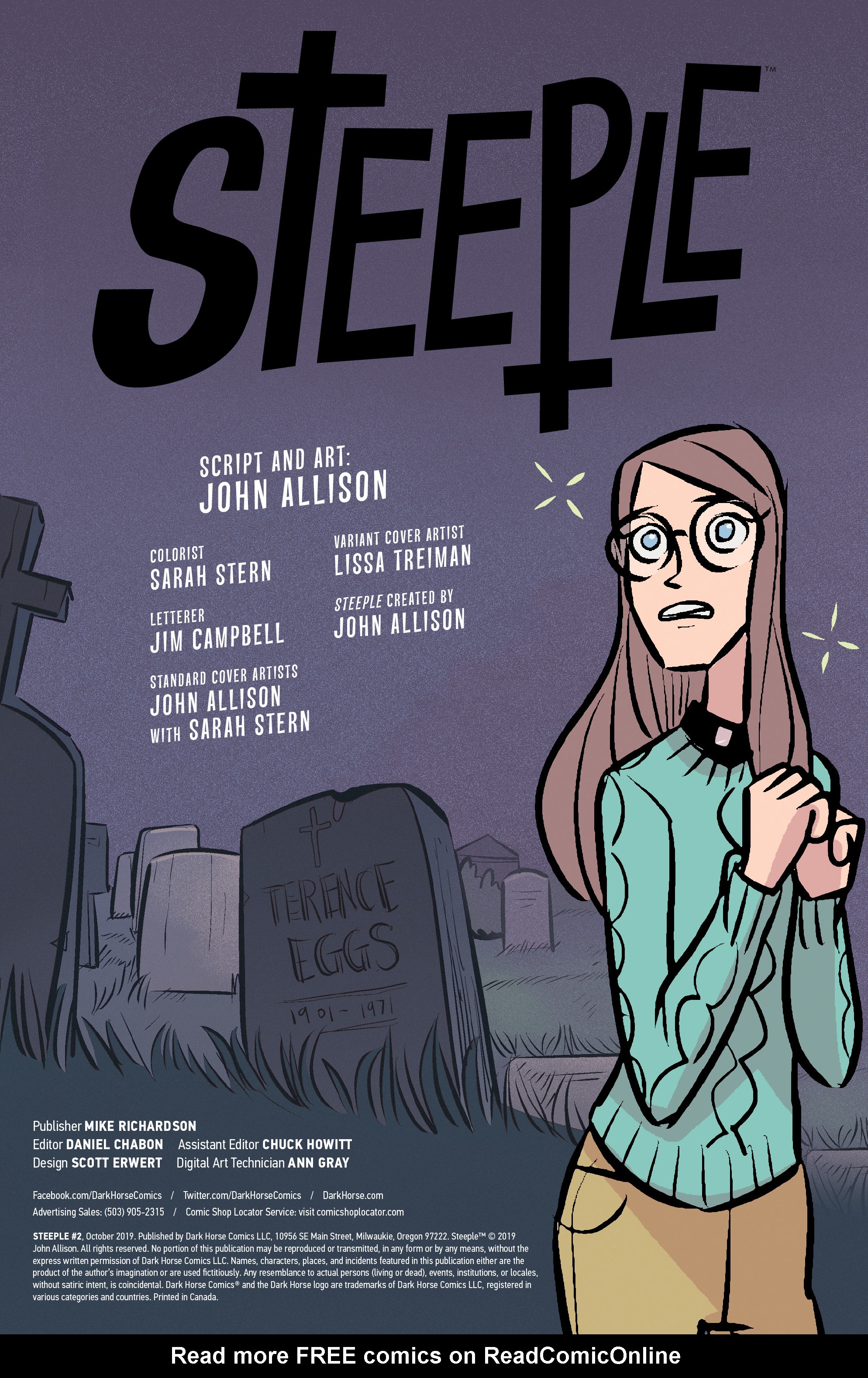 Read online Steeple comic -  Issue #2 - 2