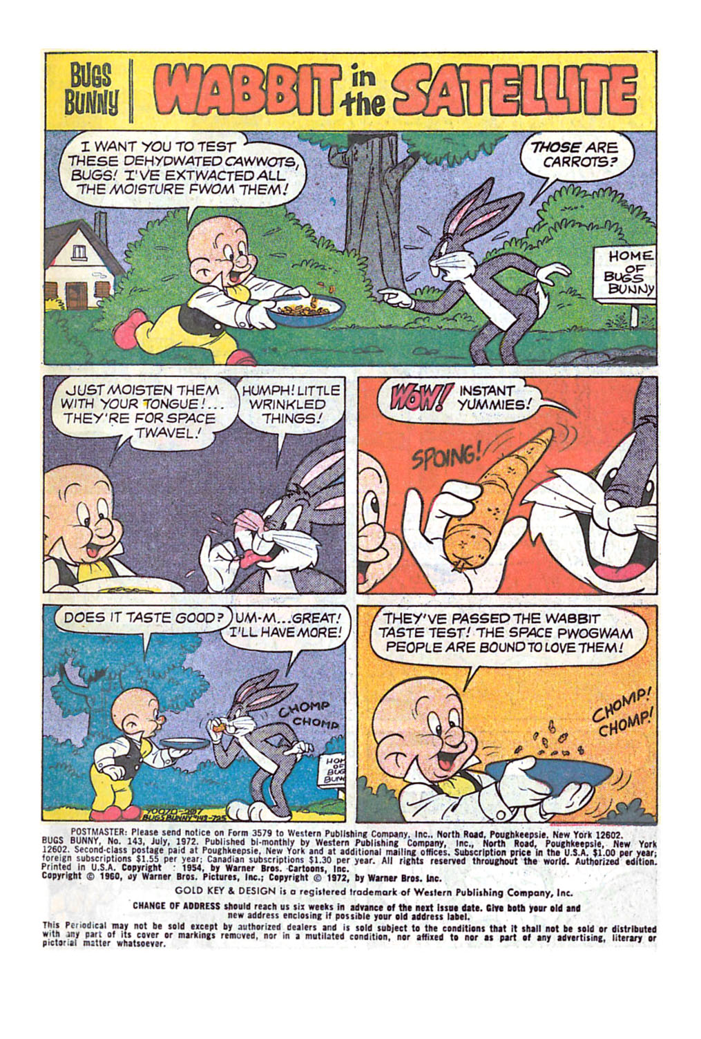 Read online Bugs Bunny comic -  Issue #143 - 3
