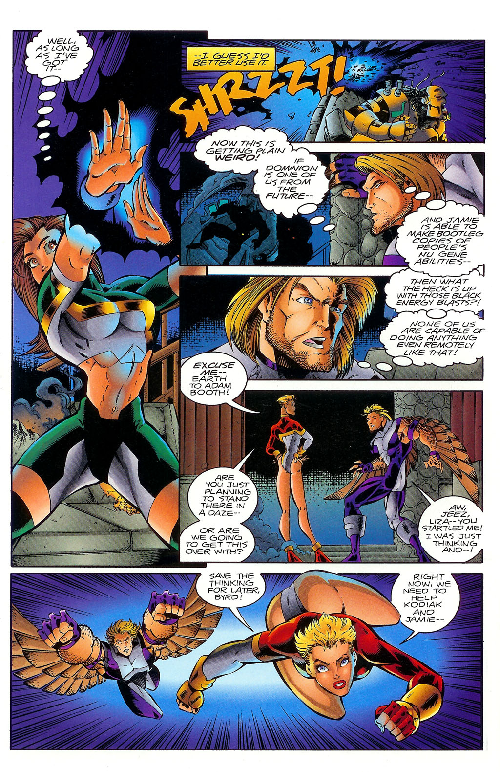 Read online NewMen comic -  Issue #16 - 16
