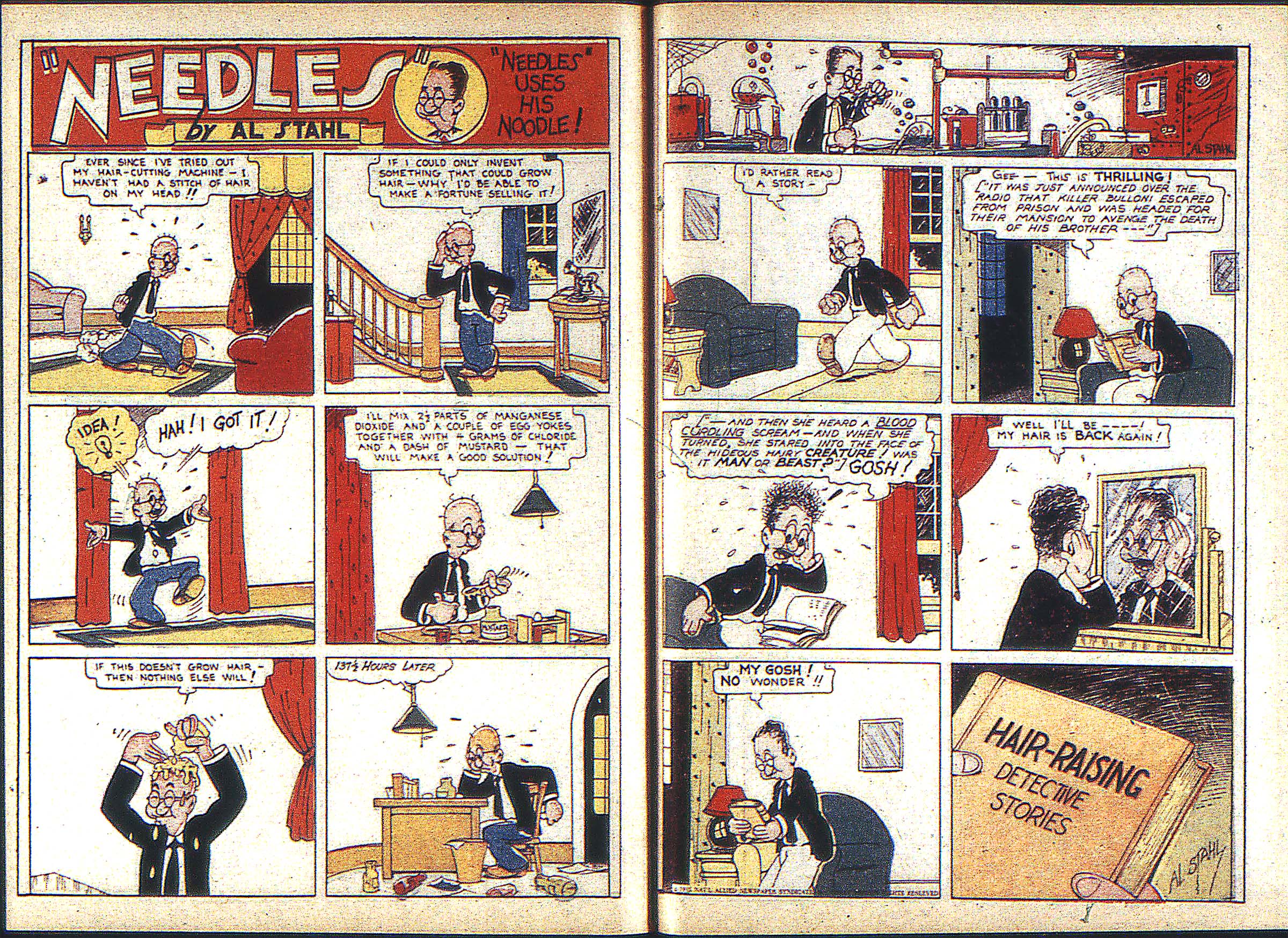 Read online Adventure Comics (1938) comic -  Issue #2 - 34