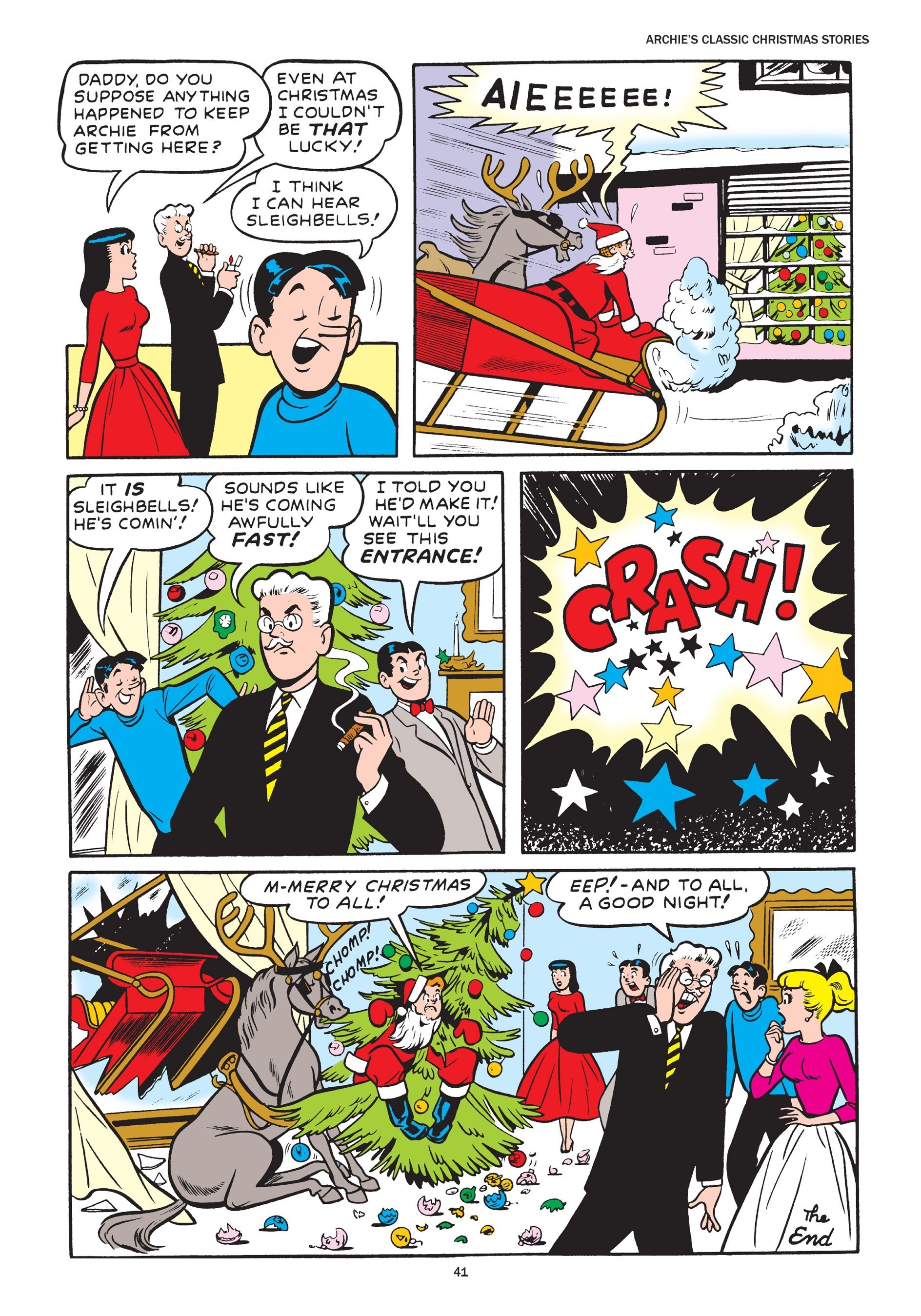 Read online Archie's Classic Christmas Stories comic -  Issue # TPB - 42