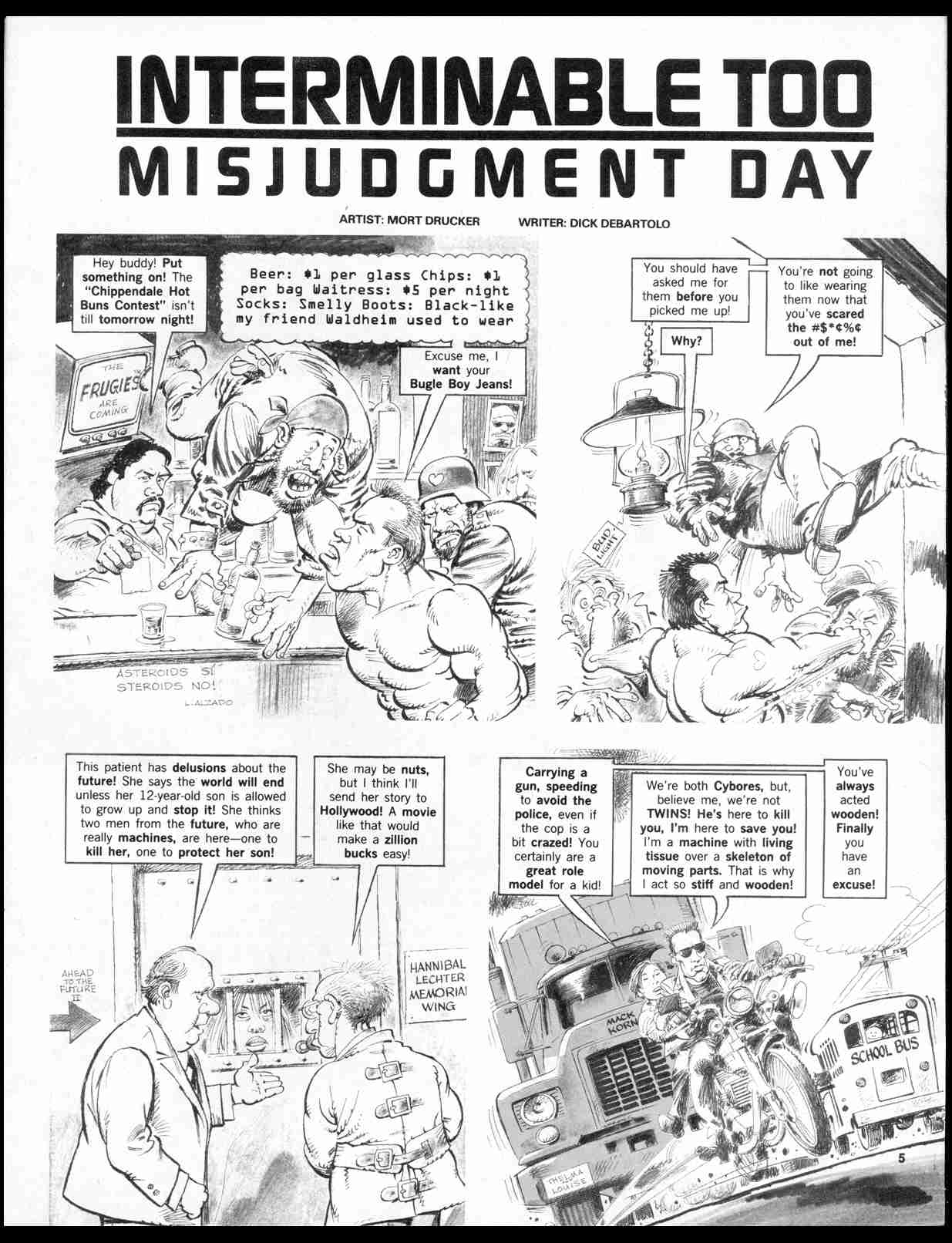 Read online MAD comic -  Issue #308 - 7