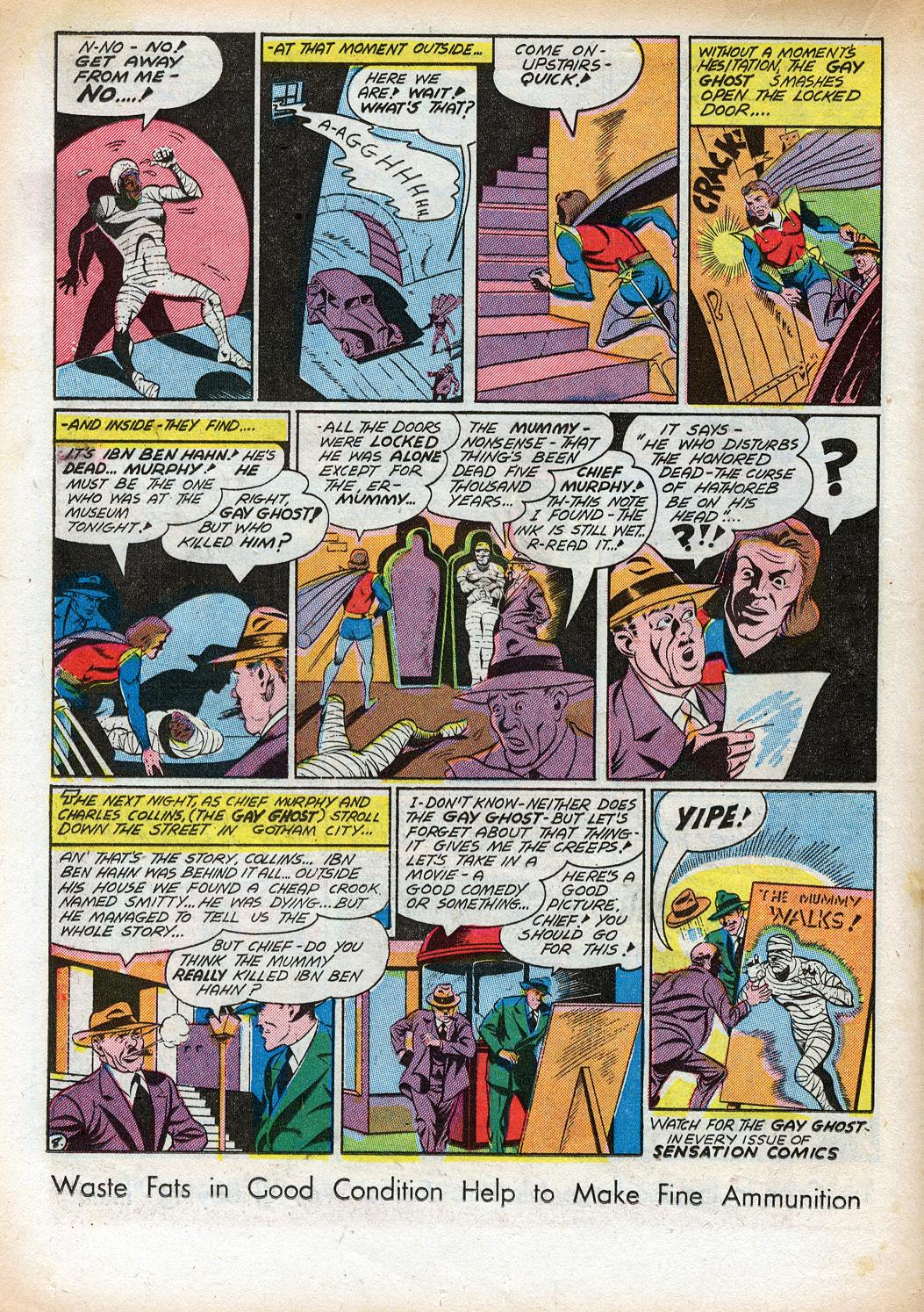 Read online Sensation (Mystery) Comics comic -  Issue #33 - 30