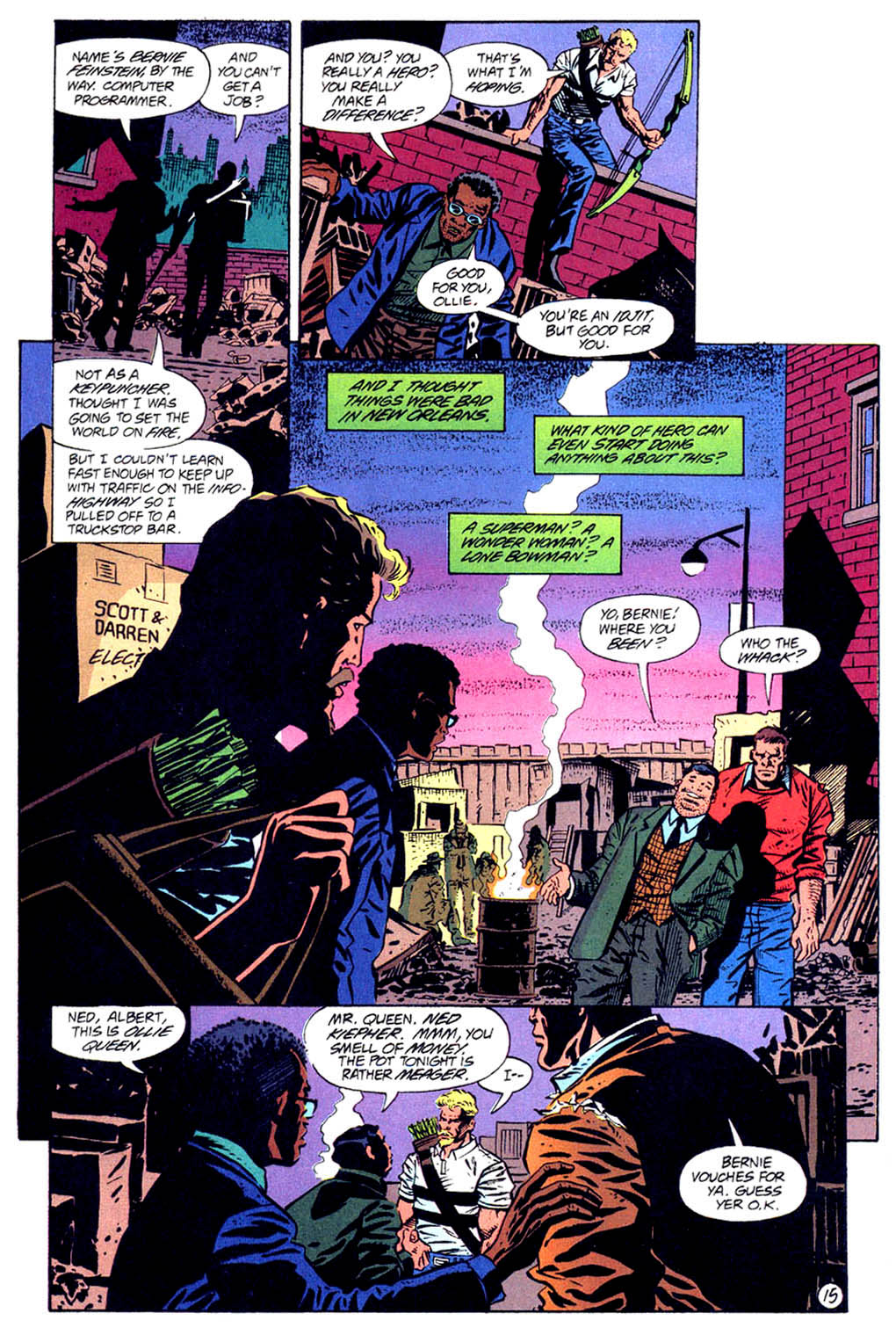 Read online Green Arrow (1988) comic -  Issue #88 - 15