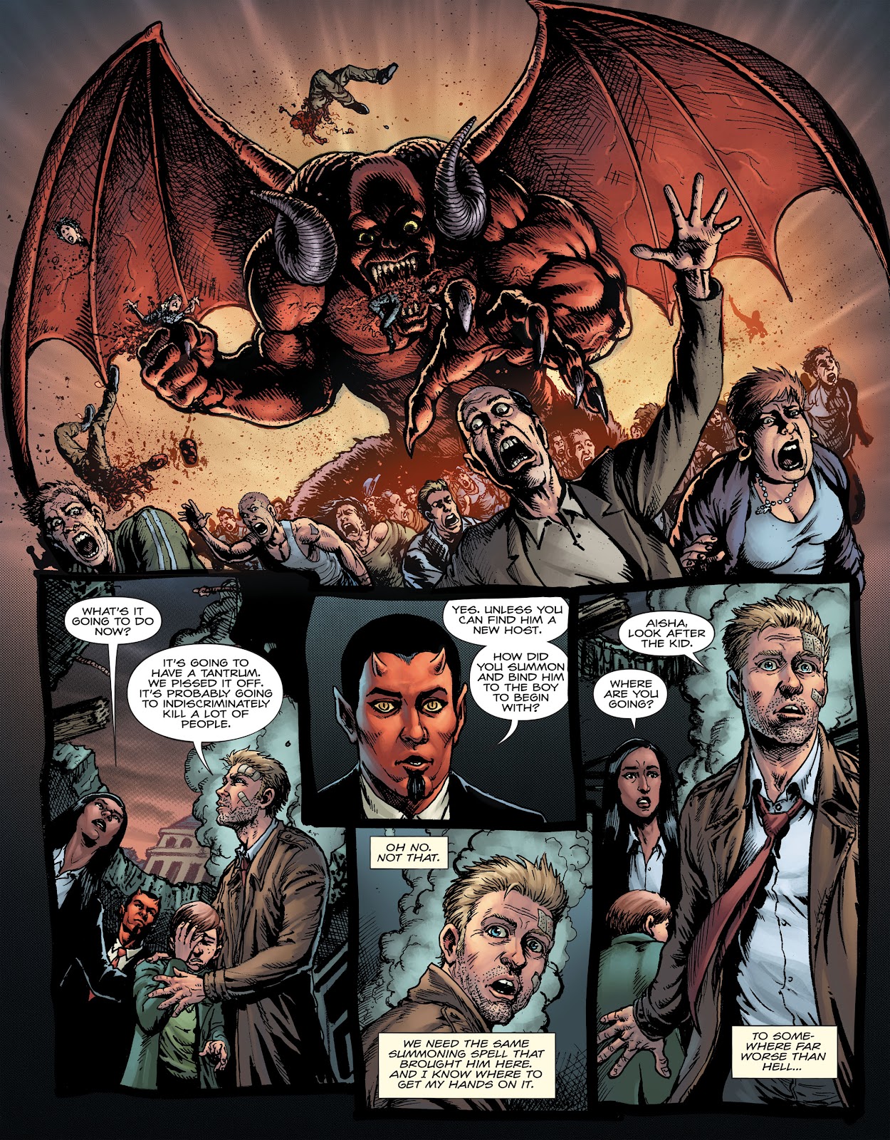 Hellblazer: Rise and Fall issue 3 - Page 18