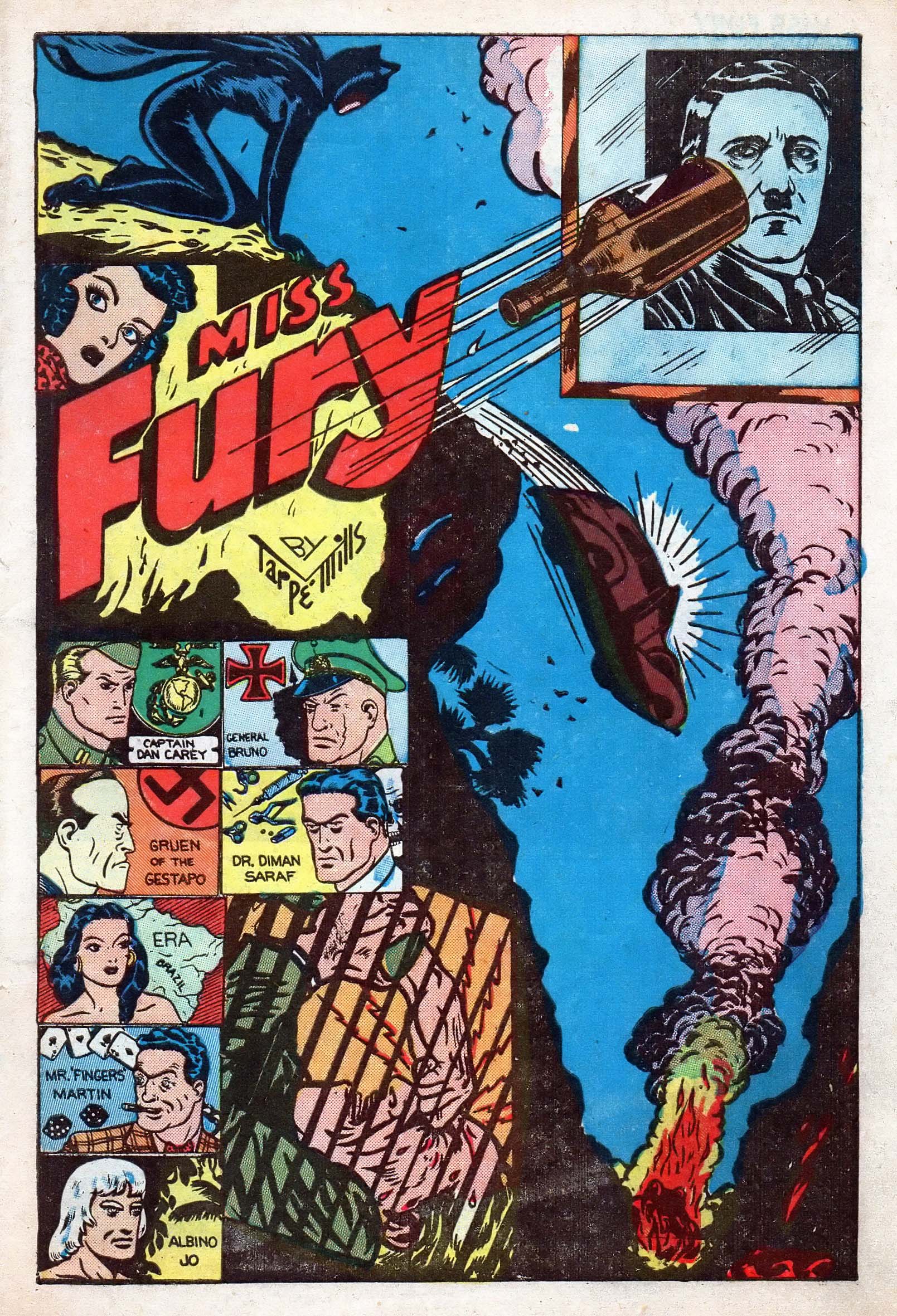 Read online Miss Fury (1942) comic -  Issue #5 - 3