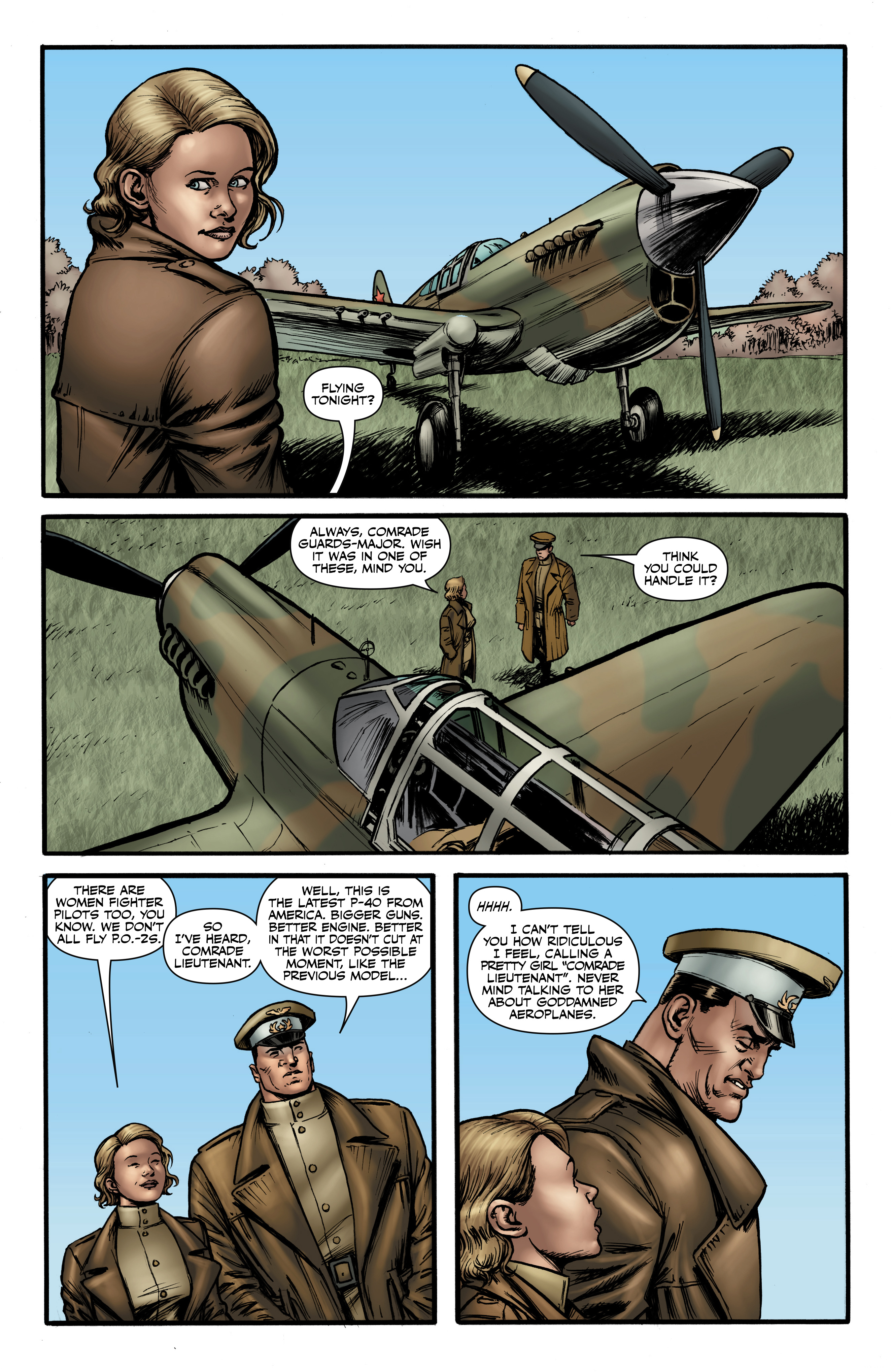 Read online Battlefields: Night Witches comic -  Issue # TPB - 46