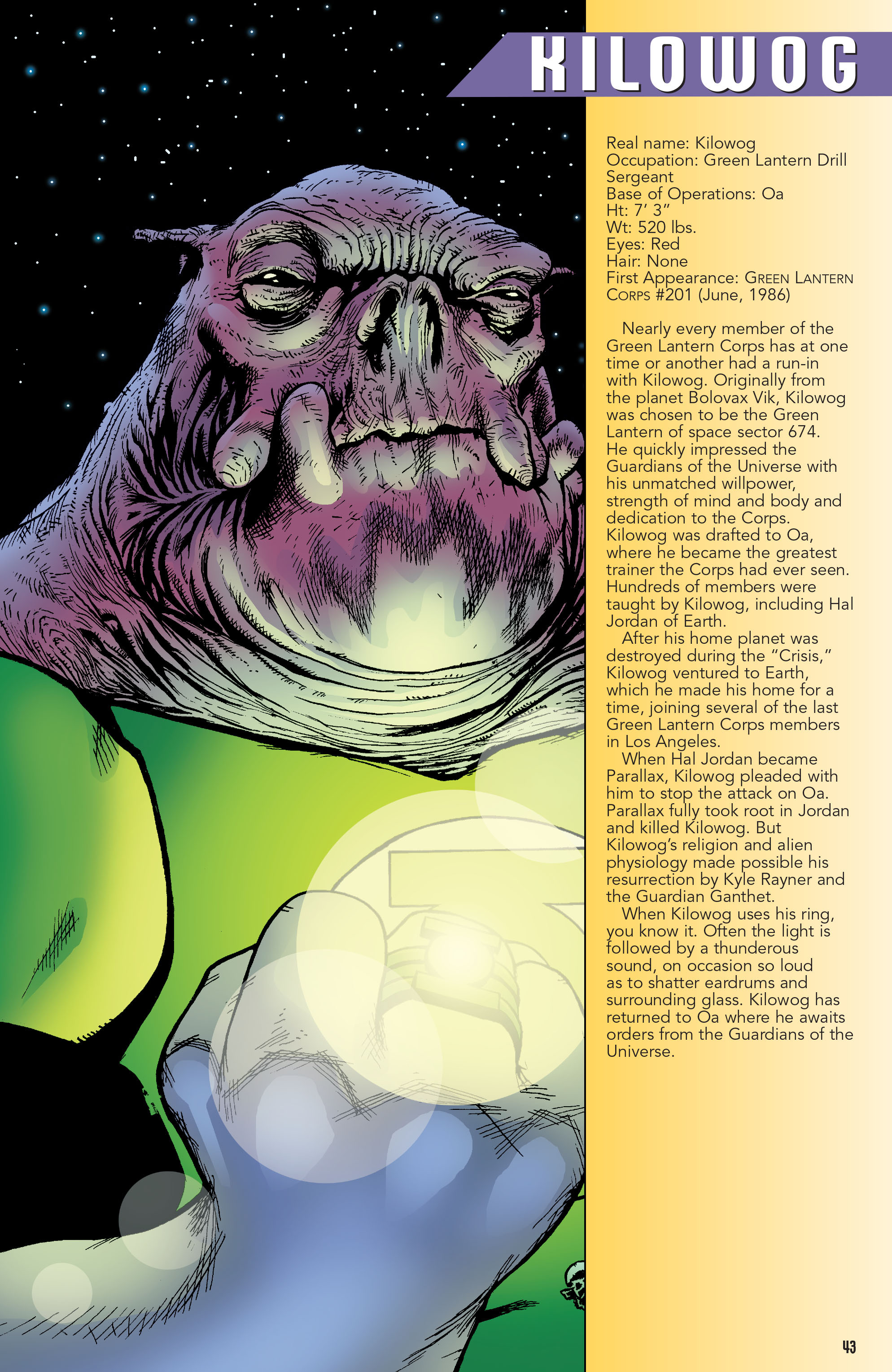 Read online Green Lantern Secret Files and Origins 2005 comic -  Issue # Full - 36