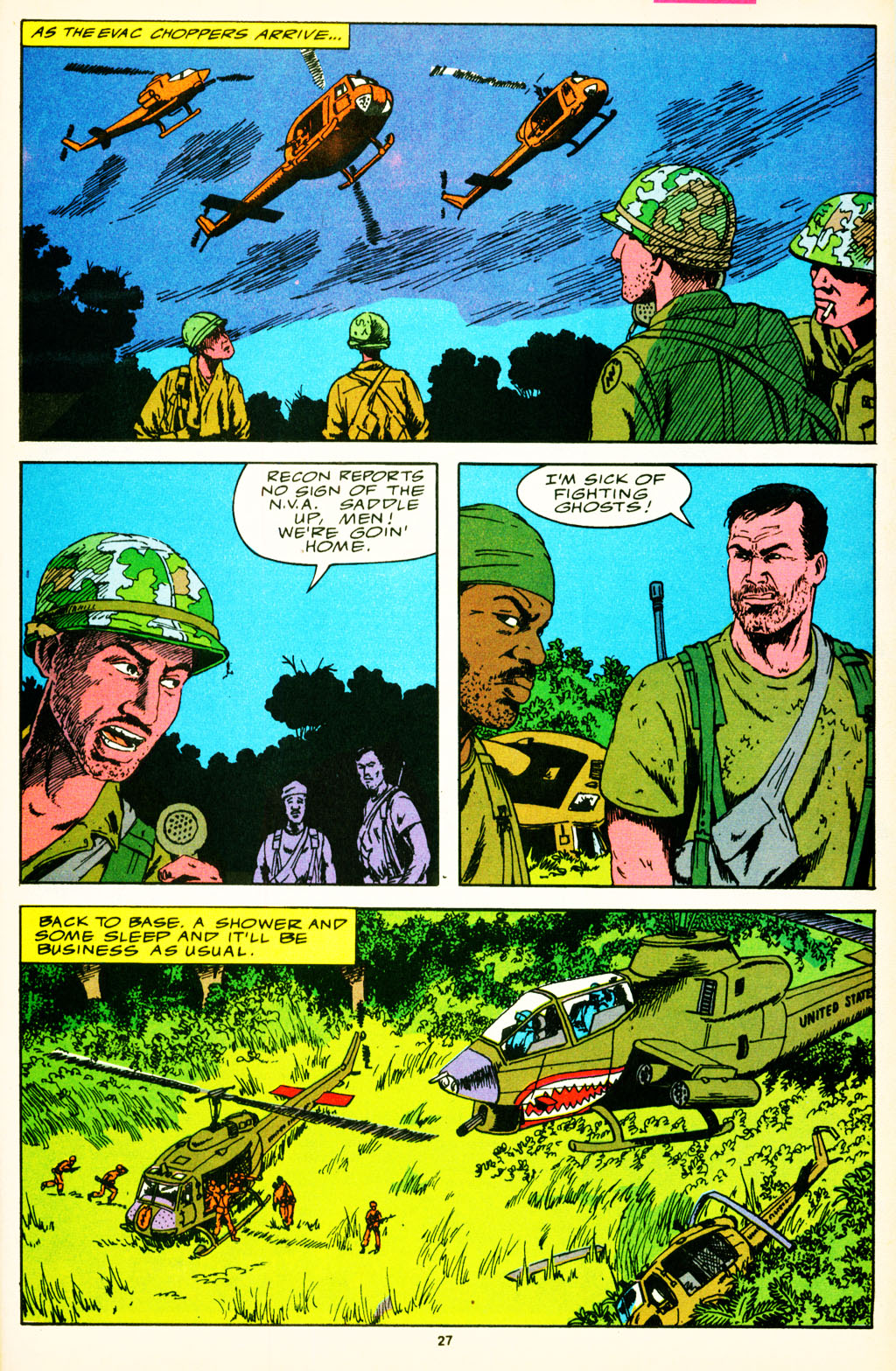 Read online The 'Nam comic -  Issue #47 - 22