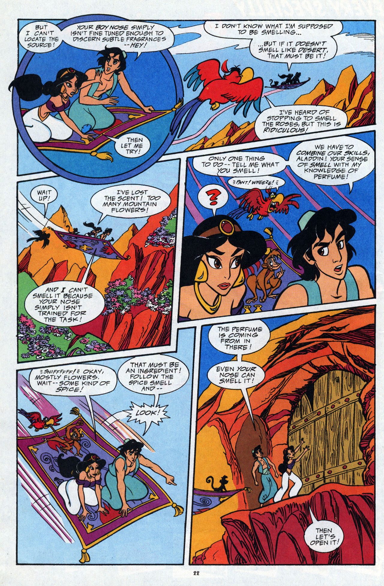 Read online Disney's Aladdin comic -  Issue #8 - 24