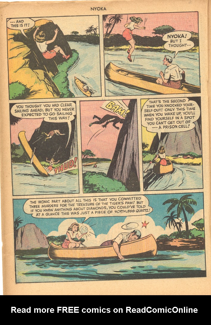 Read online Nyoka the Jungle Girl (1945) comic -  Issue #26 - 26