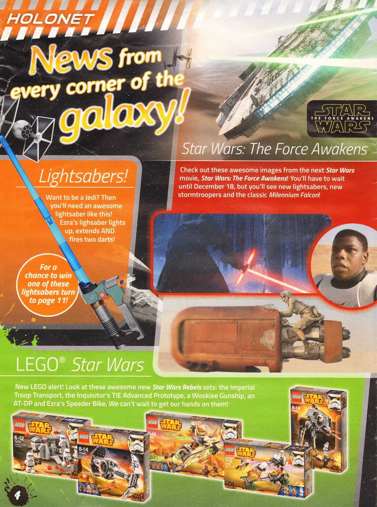 Read online Star Wars Rebels Magazine comic -  Issue #4 - 4