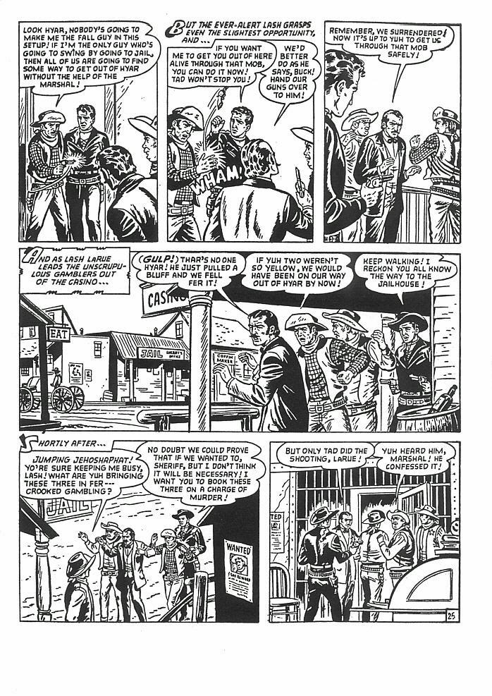 Read online Lash LaRue Western comic -  Issue #2 - 27
