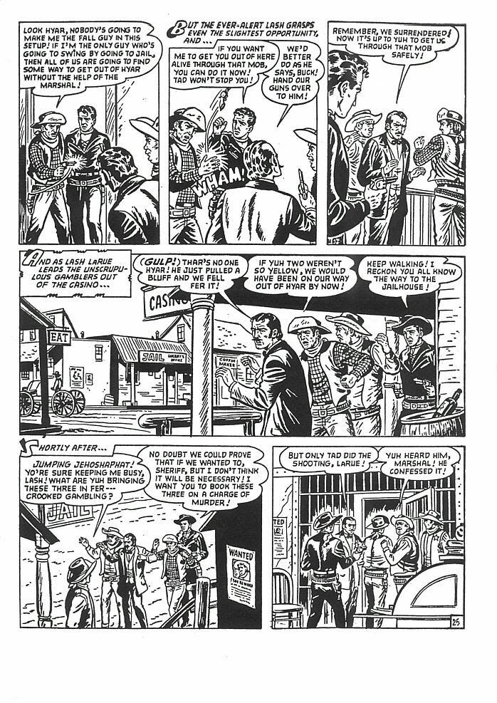 Read online Lash LaRue Western comic -  Issue #2 - 27