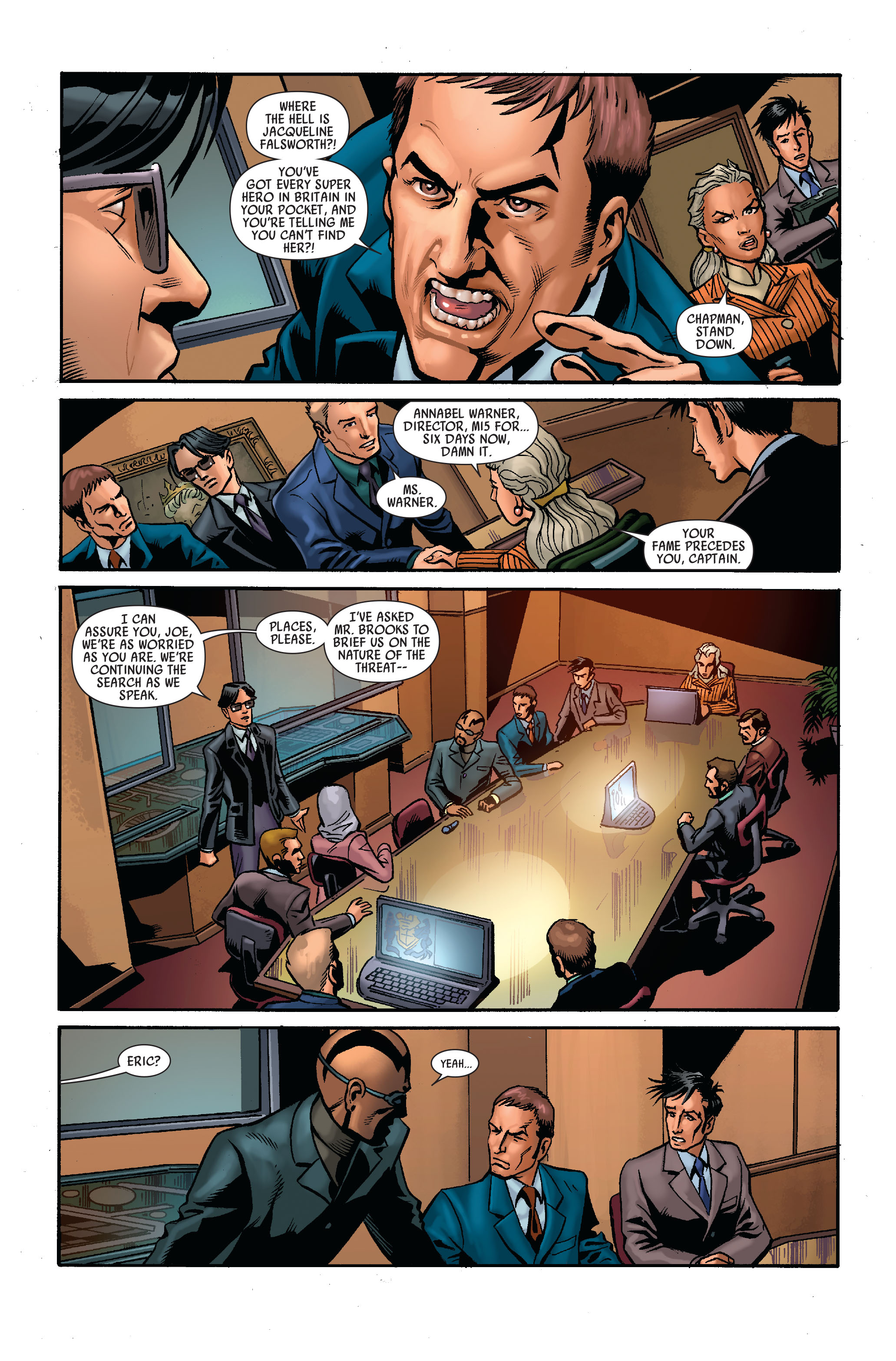 Read online Captain Britain and MI13 comic -  Issue #11 - 18