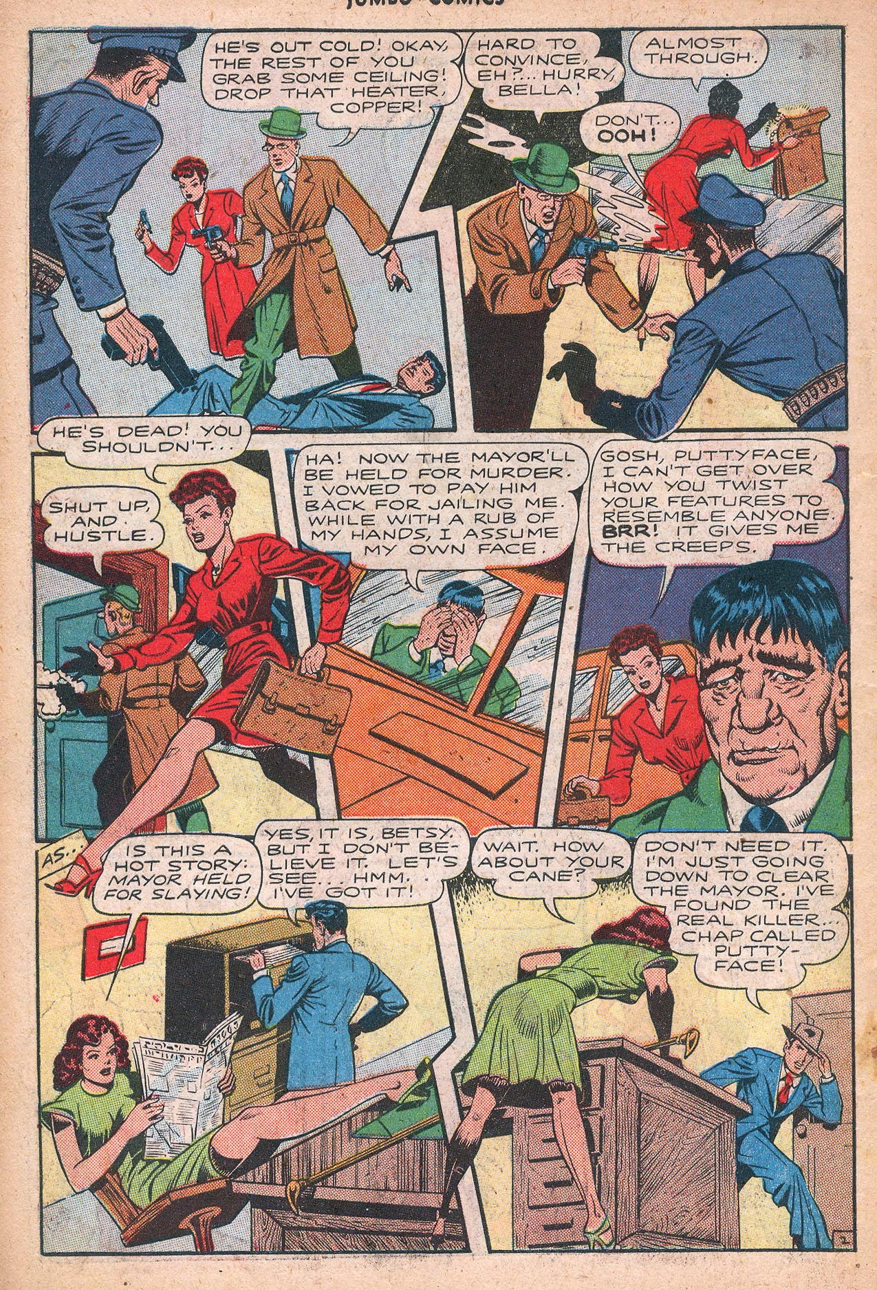 Read online Jumbo Comics comic -  Issue #96 - 14