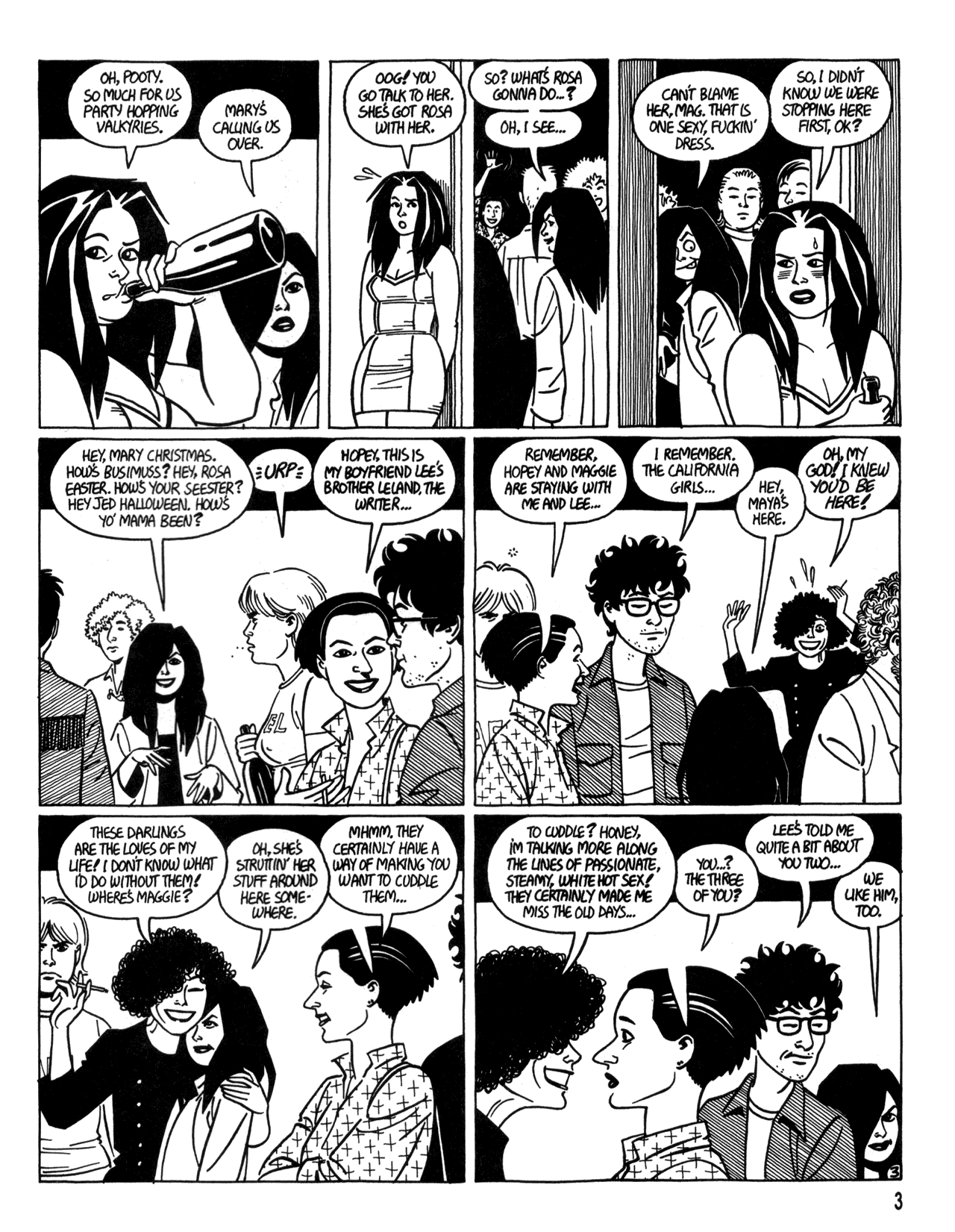 Read online Love and Rockets (1982) comic -  Issue #33 - 5