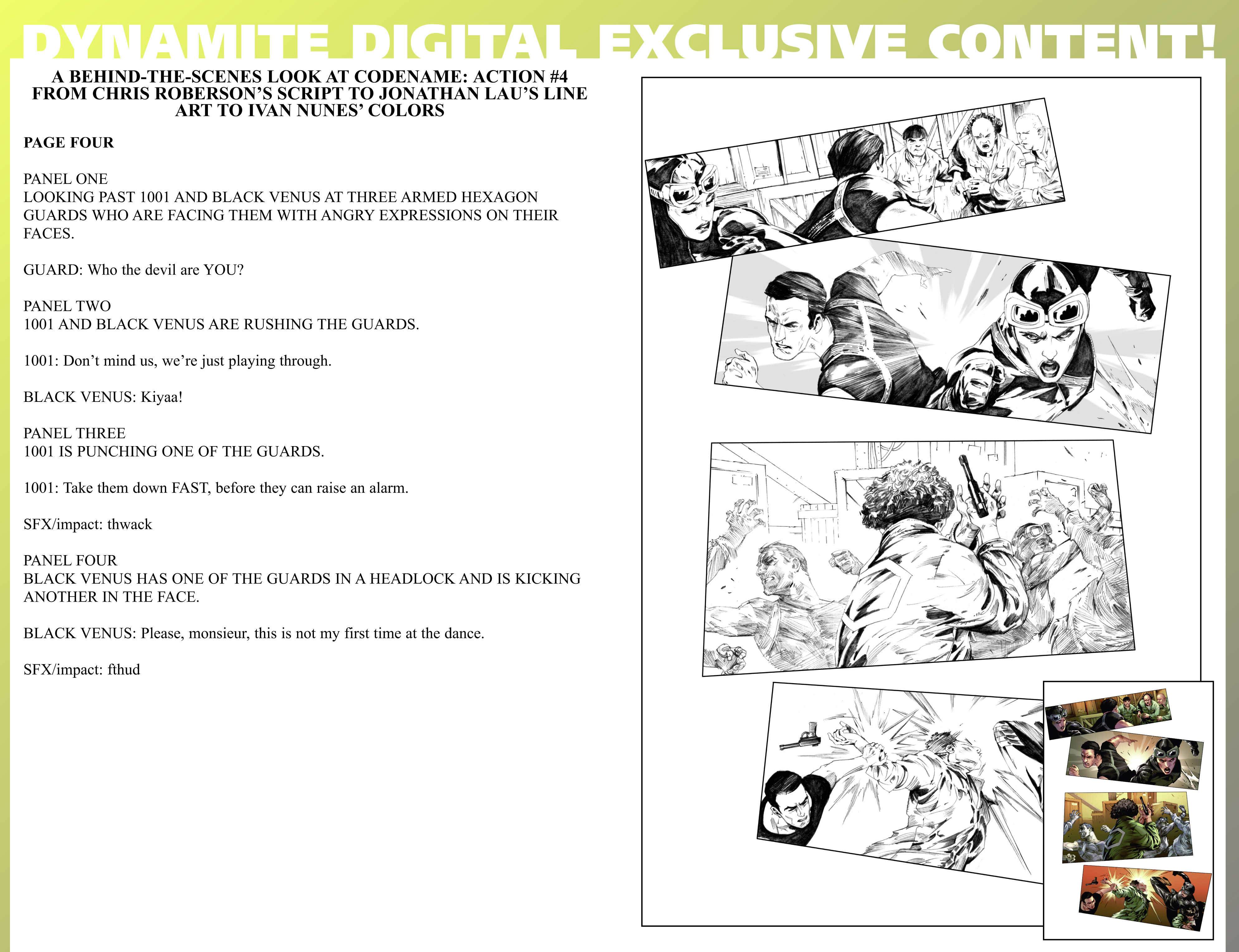 Read online Codename: Action comic -  Issue #4 - 36