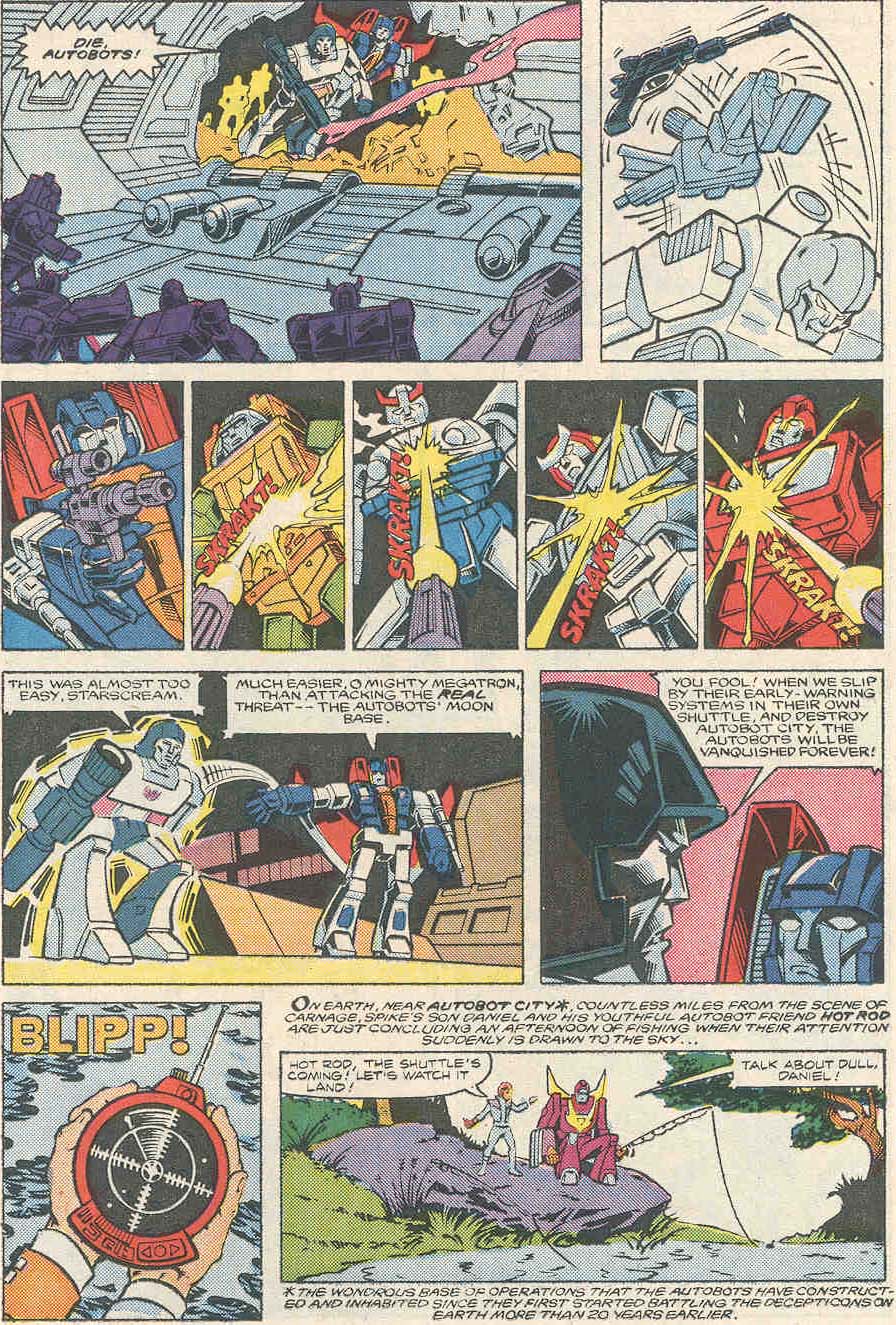 Read online The Transformers: The Movie comic -  Issue #1 - 8