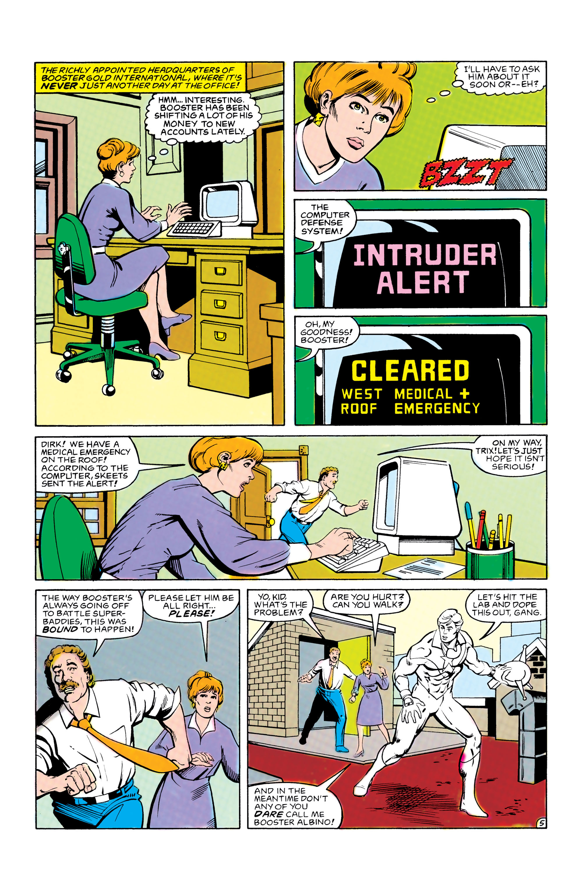Read online Booster Gold (1986) comic -  Issue #20 - 5