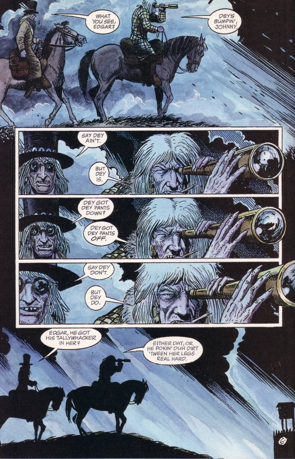 Read online Jonah Hex: Riders of the Worm and Such comic -  Issue #4 - 8