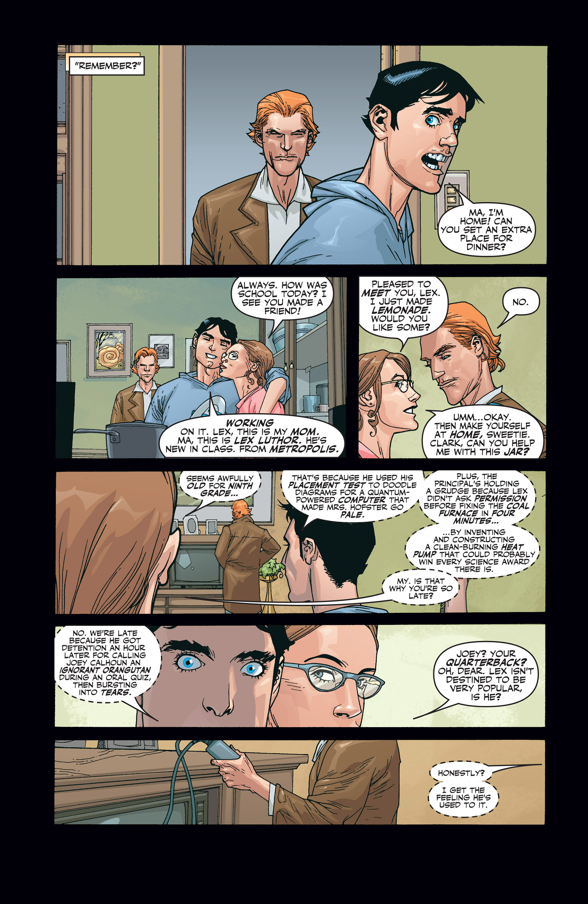 Read online Superman: Birthright (2003) comic -  Issue #7 - 13