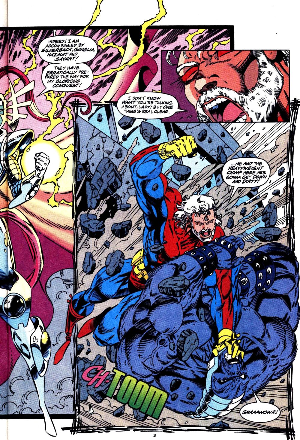 Read online Galactic Guardians comic -  Issue #4 - 4